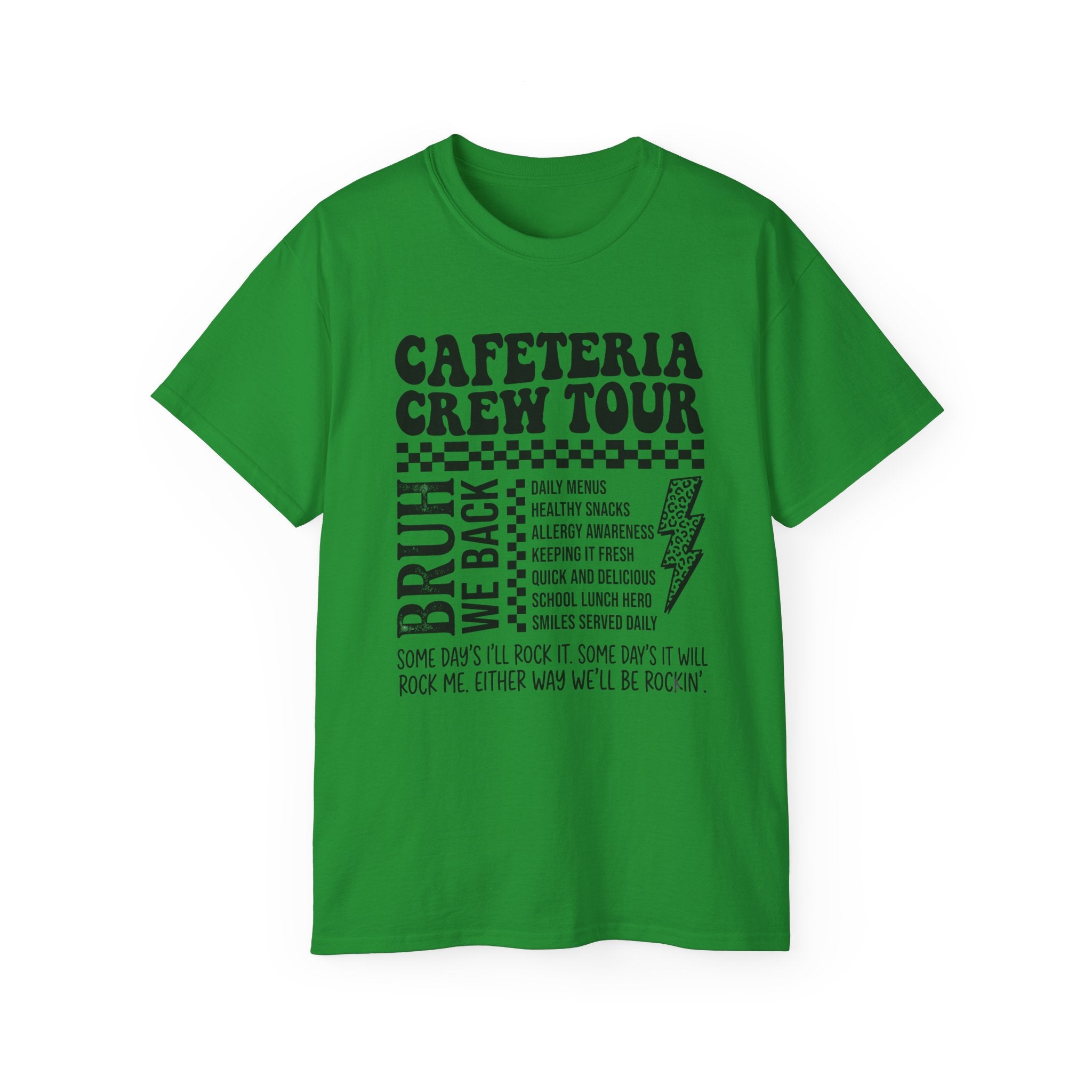 Cafeteria Crew Tour T‑Shirt — School Lunch Staff Appreciation Tee