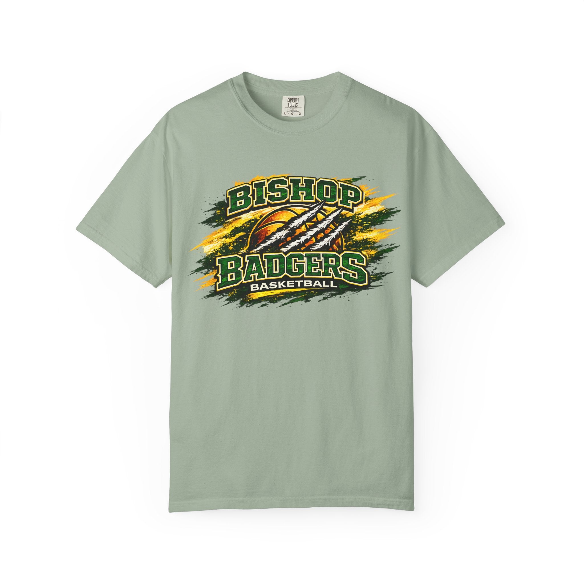 Bishop Badgers Basketball T-Shirt – Vintage Team Graphic