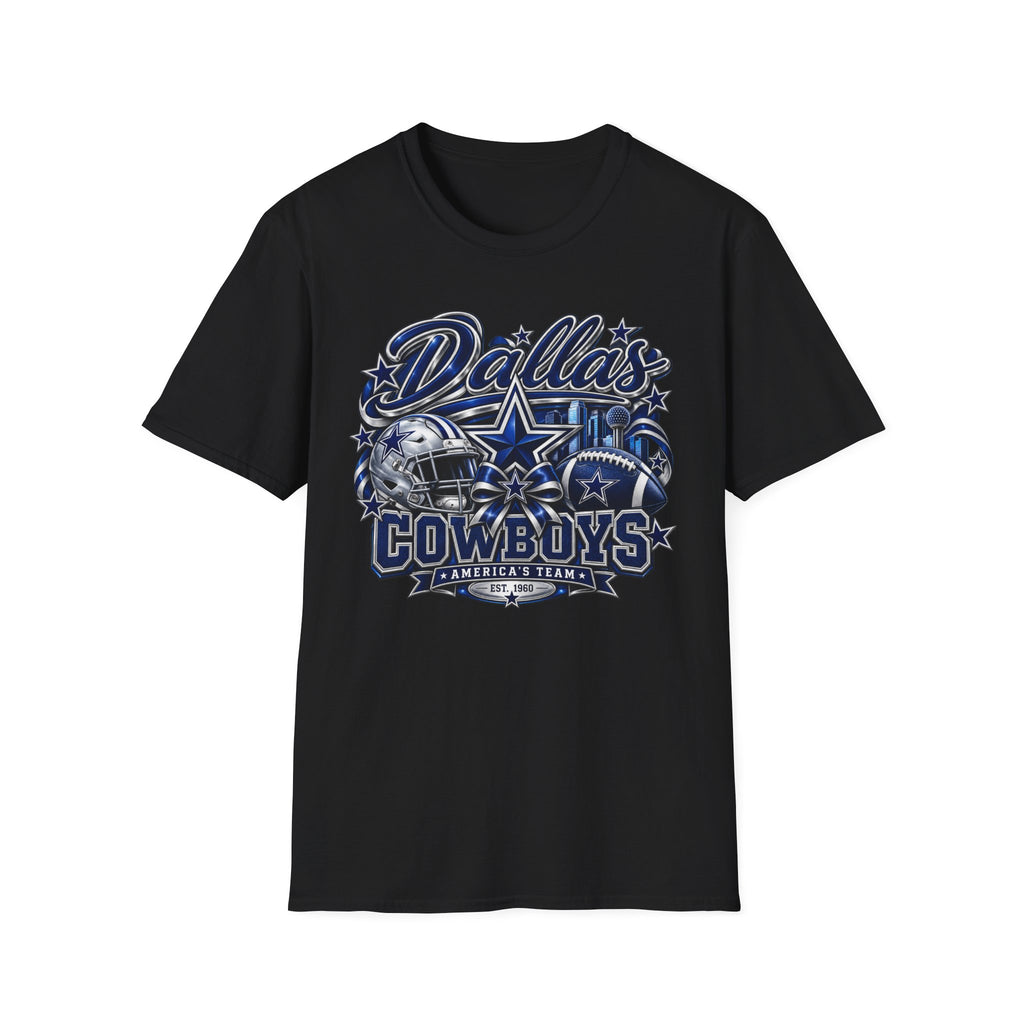 Dallas Cowboys Vintage Football T-Shirt — Retro Team Logo Tee