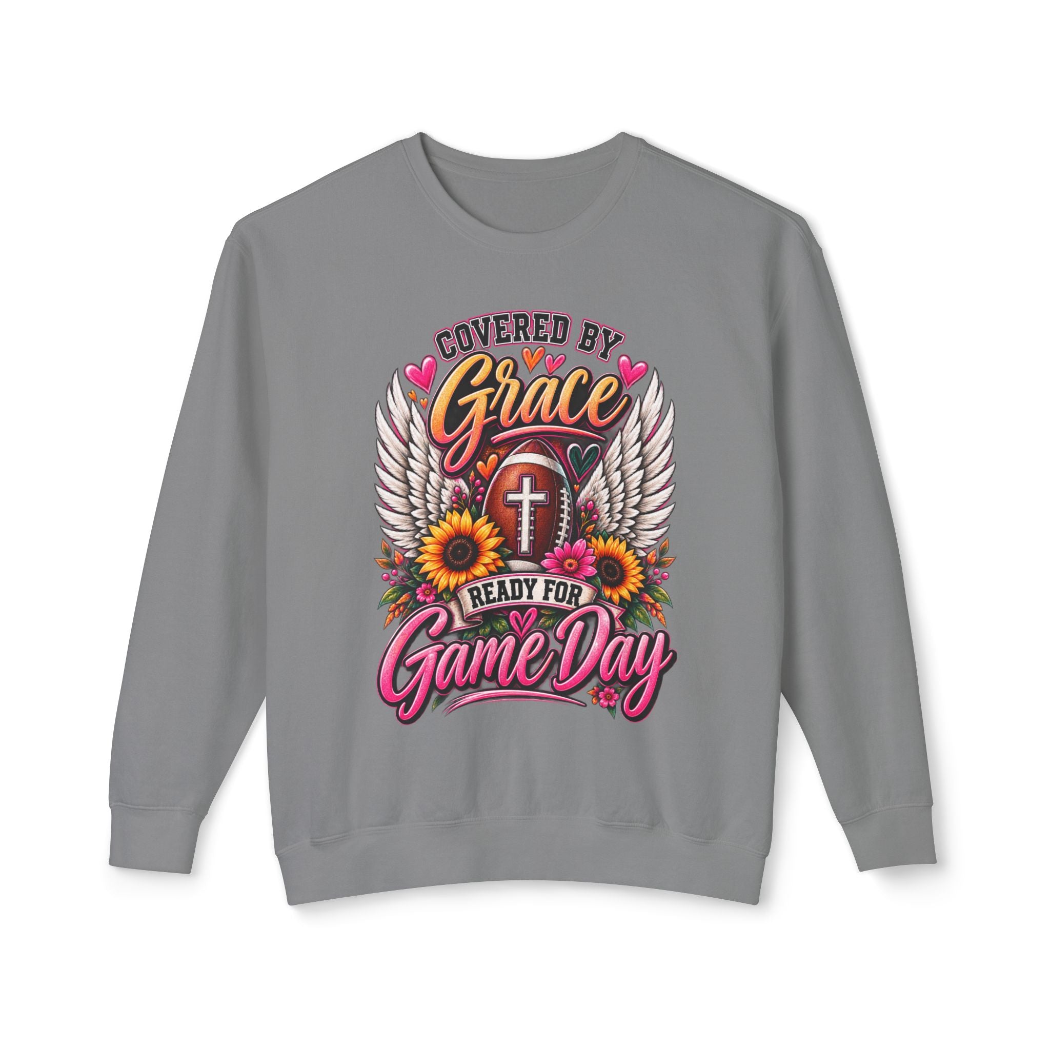 Covered by Grace Game Day Crewneck Sweatshirt