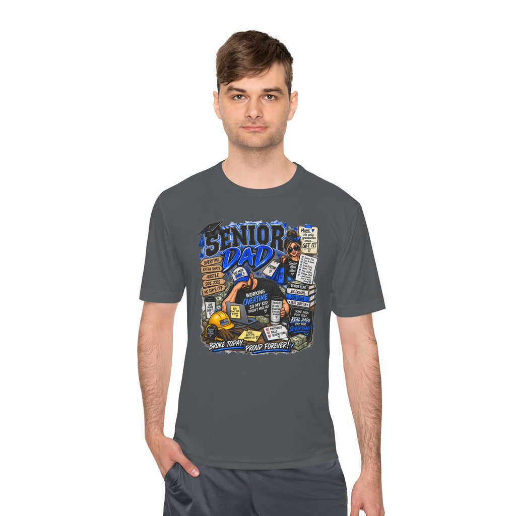 Senior Dad Tee — Proud Football Parent Shirt | Senior Year Dad Gift