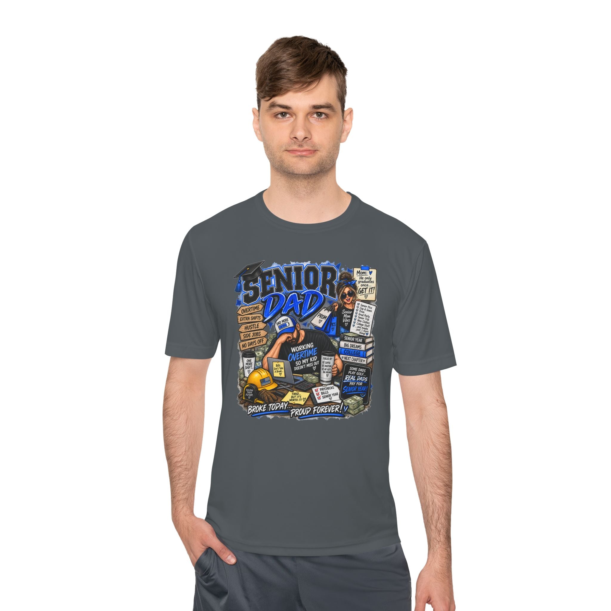 Senior Dad Tee — Proud Football Parent Shirt | Senior Year Dad Gift