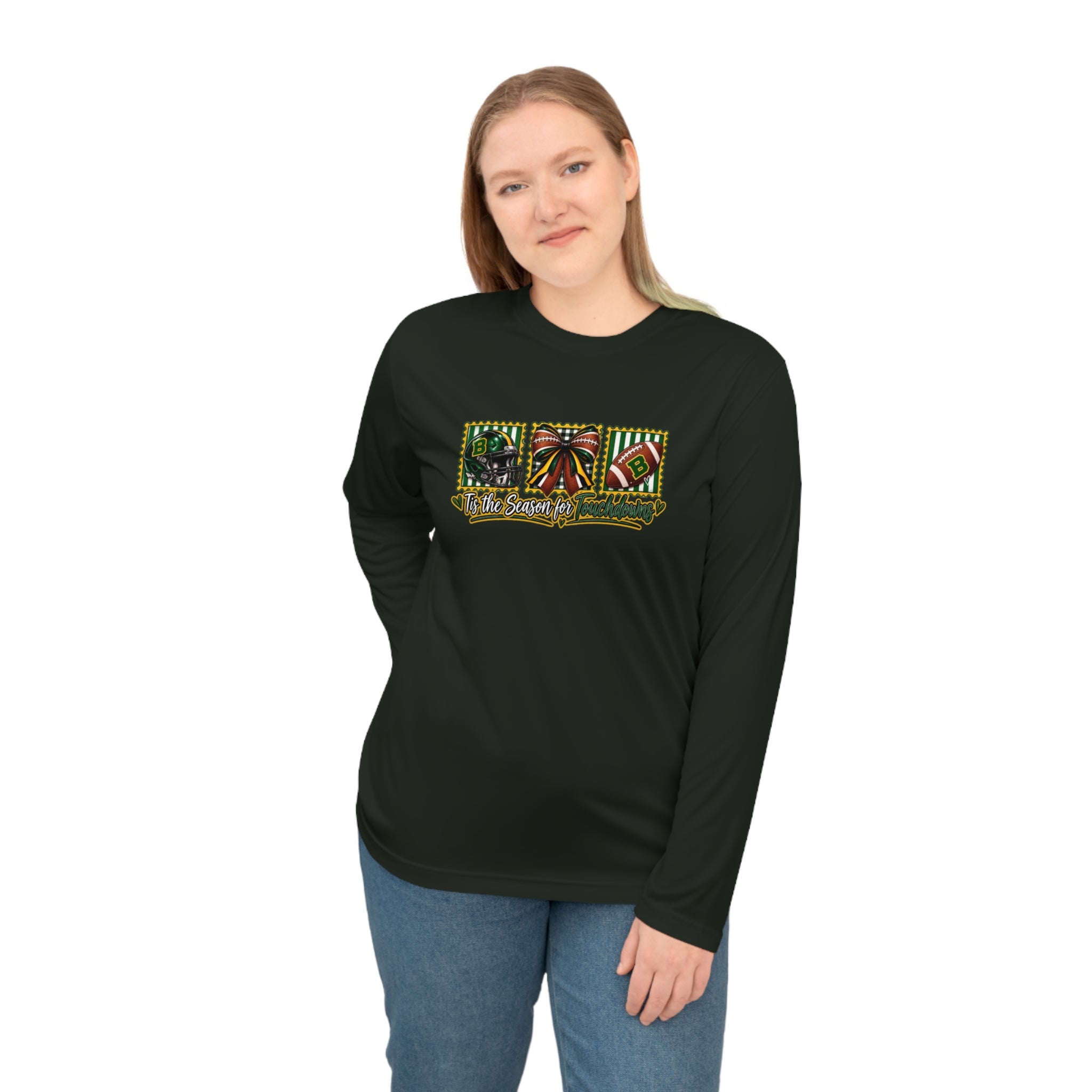 Beach Stamps Long Sleeve Performance Shirt