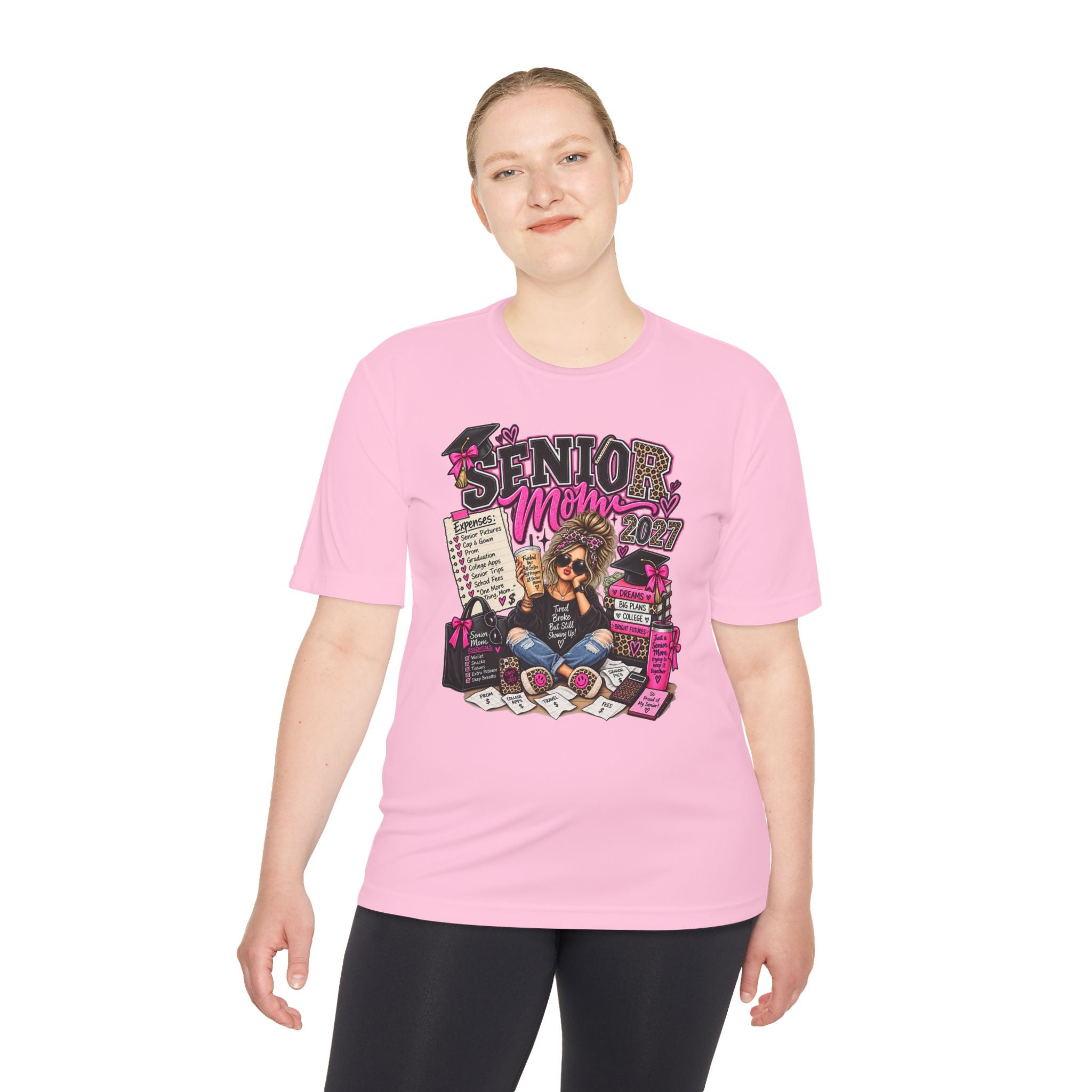 Senior Mom 2024 Graphic Tee – Funny Mom Graduation Shirt