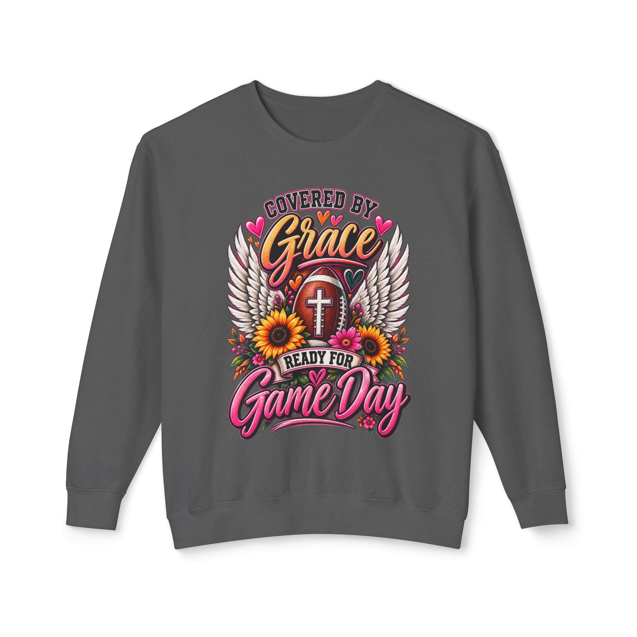 Covered by Grace Game Day Crewneck Sweatshirt