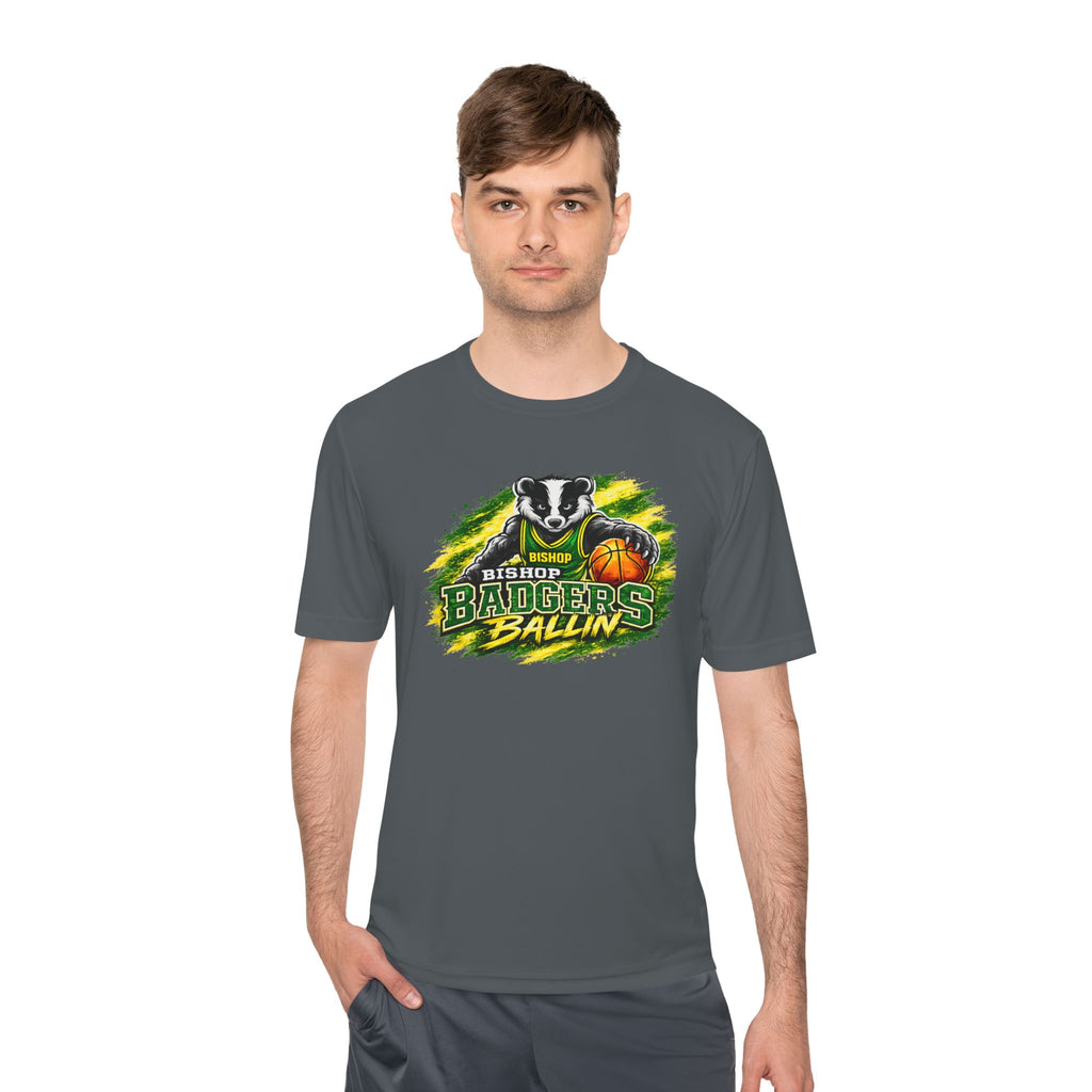 Badgers Ballin' Basketball Tee — Moisture-Wicking Team Sports Shirt