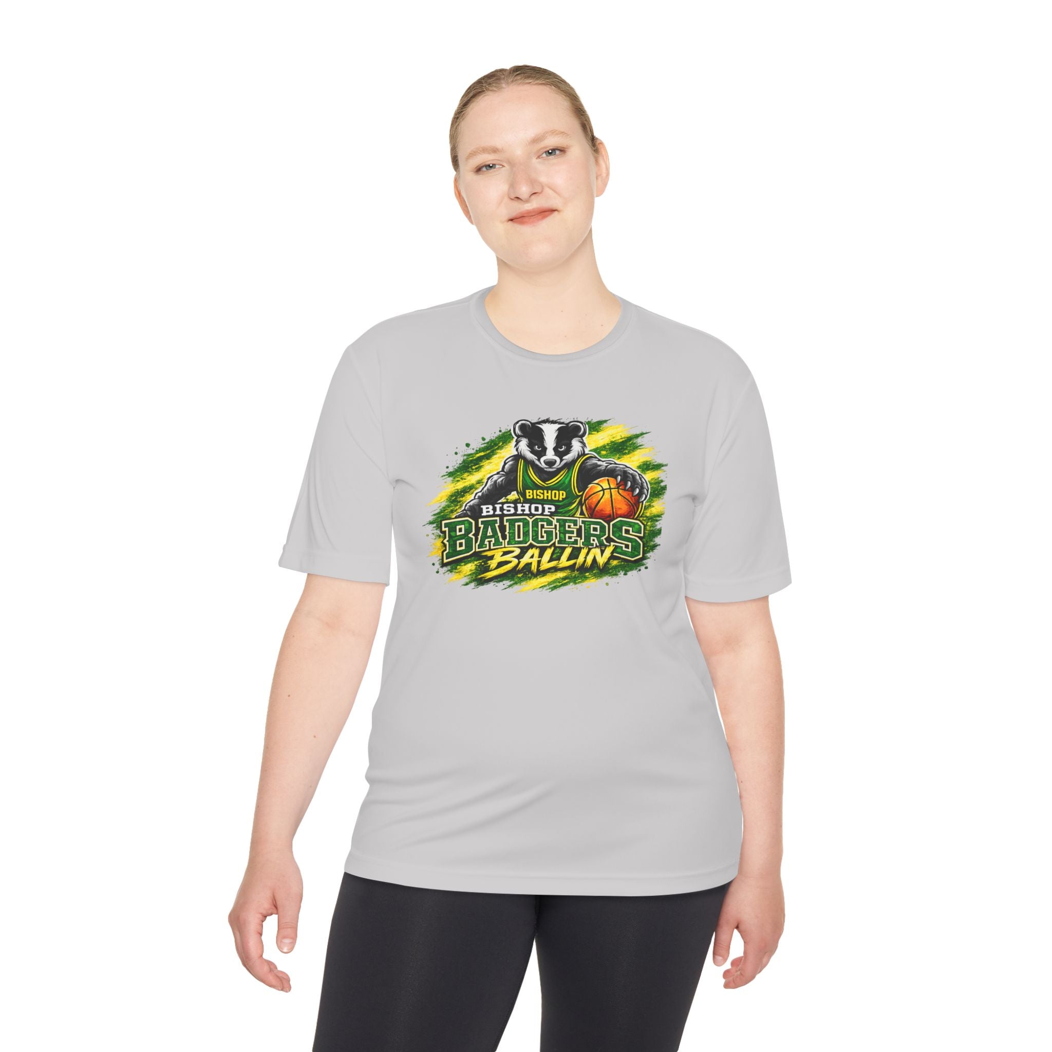 Badgers Ballin' Basketball Tee — Moisture-Wicking Team Sports Shirt