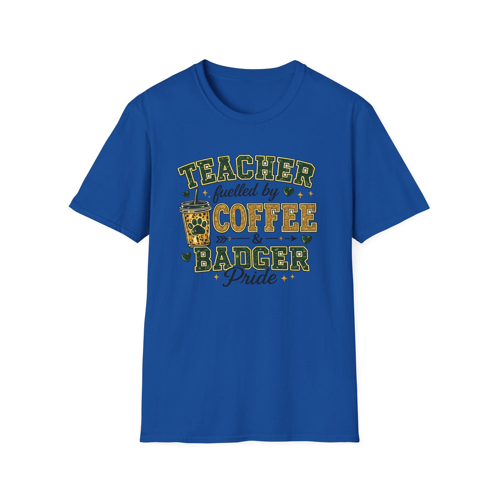 Teacher Fueled by Coffee T‑Shirt