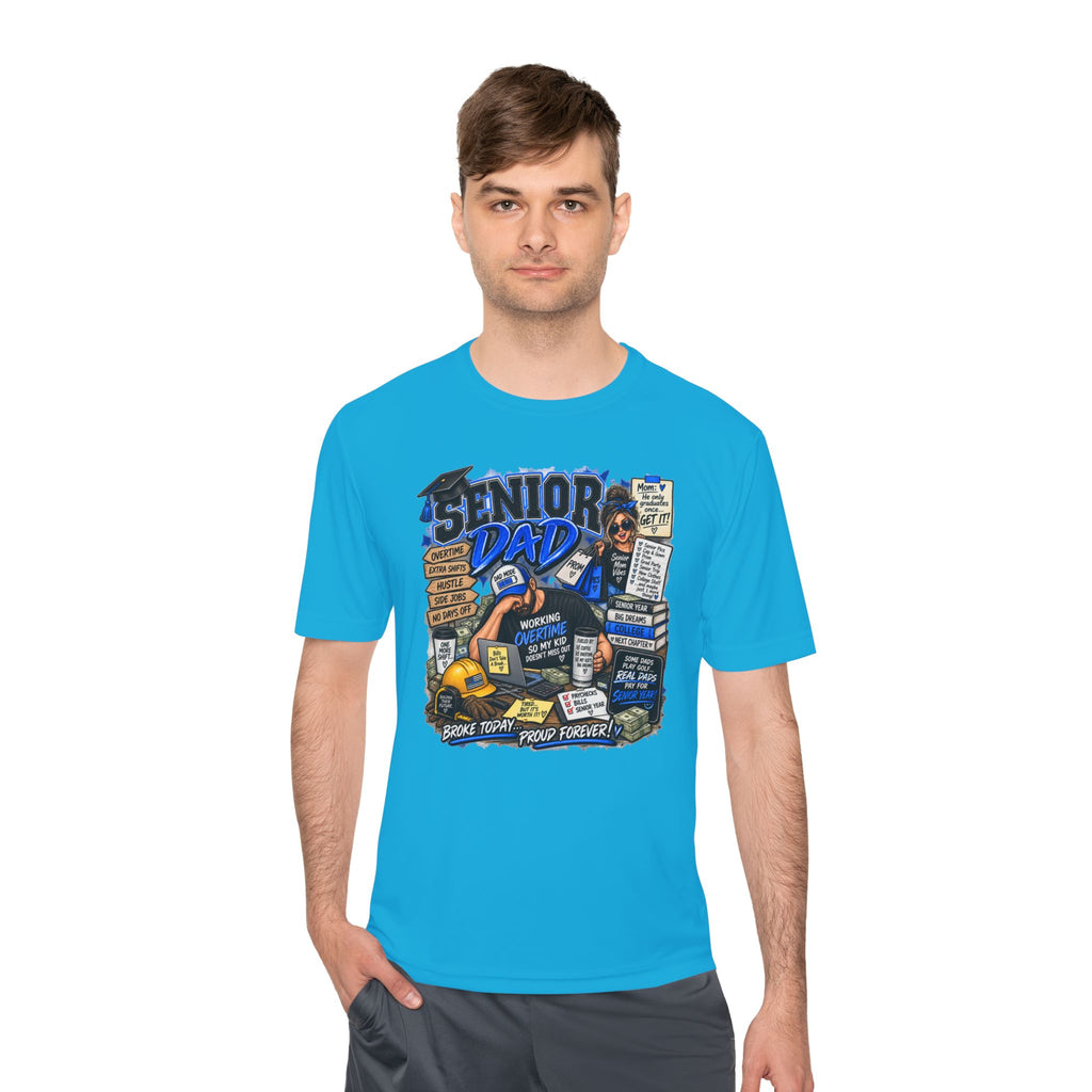 Senior Dad Tee — Proud Football Parent Shirt | Senior Year Dad Gift