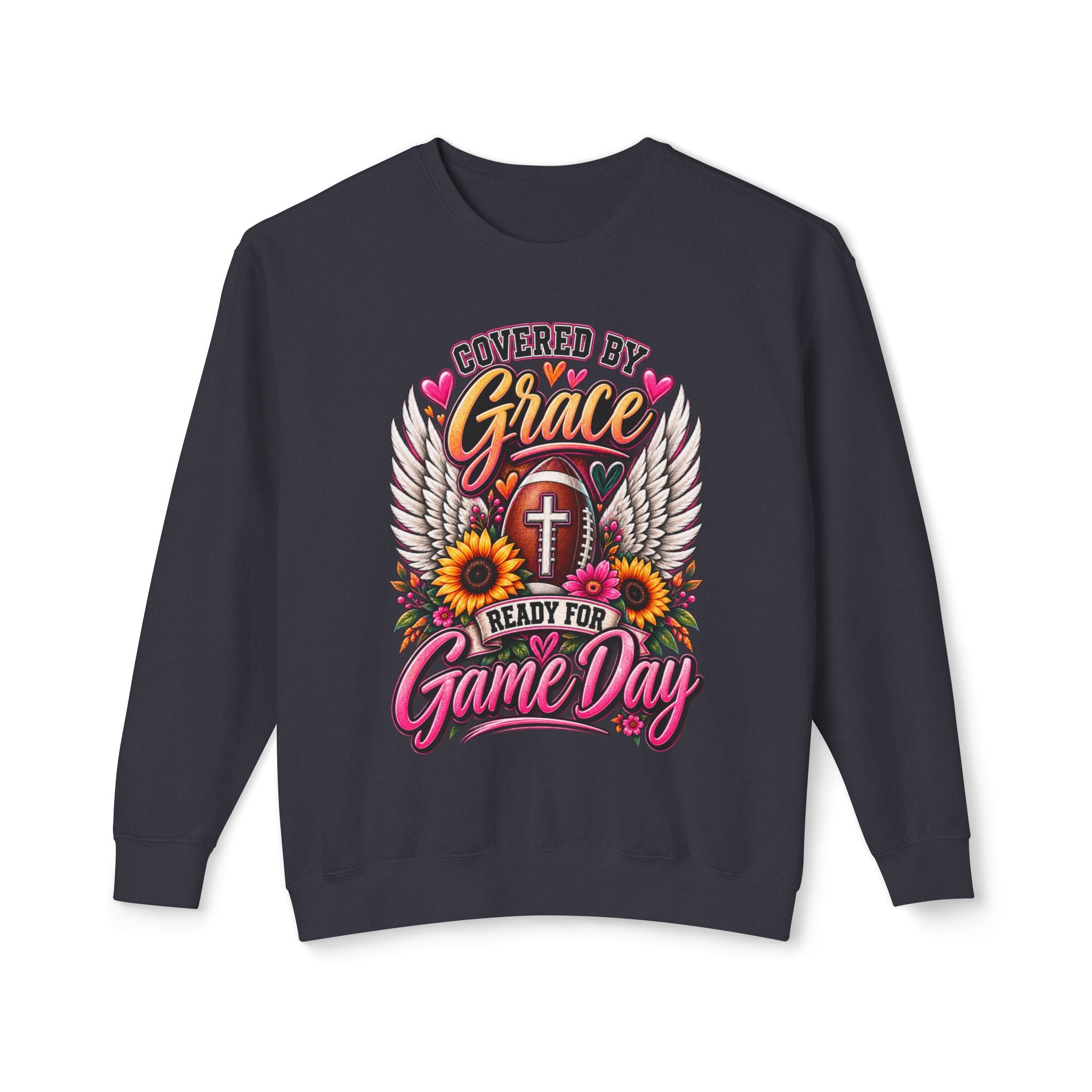 Covered by Grace Game Day Crewneck Sweatshirt