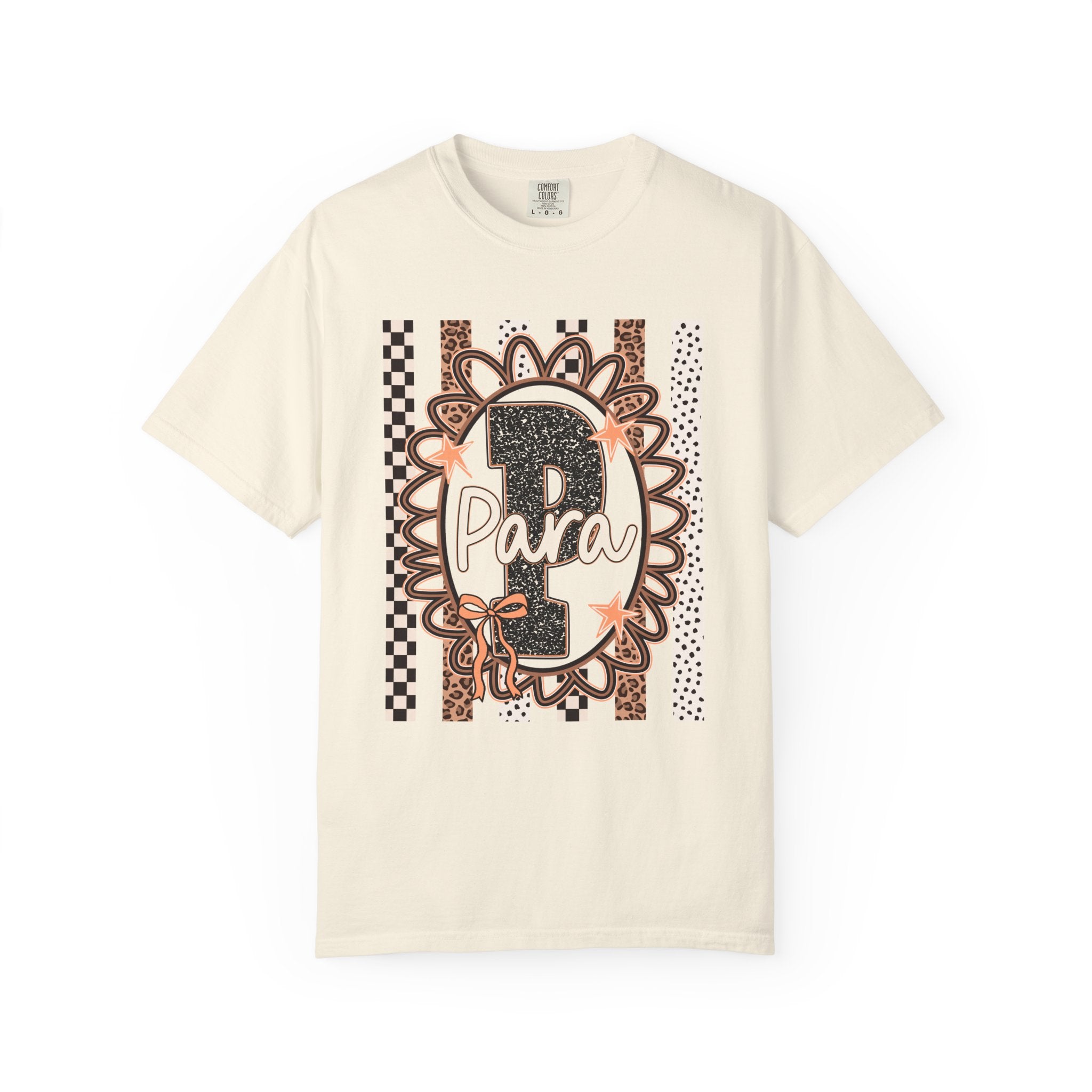 1st Birthday T-Shirt — "1 Para" Leopard Floral Celebration Tee
