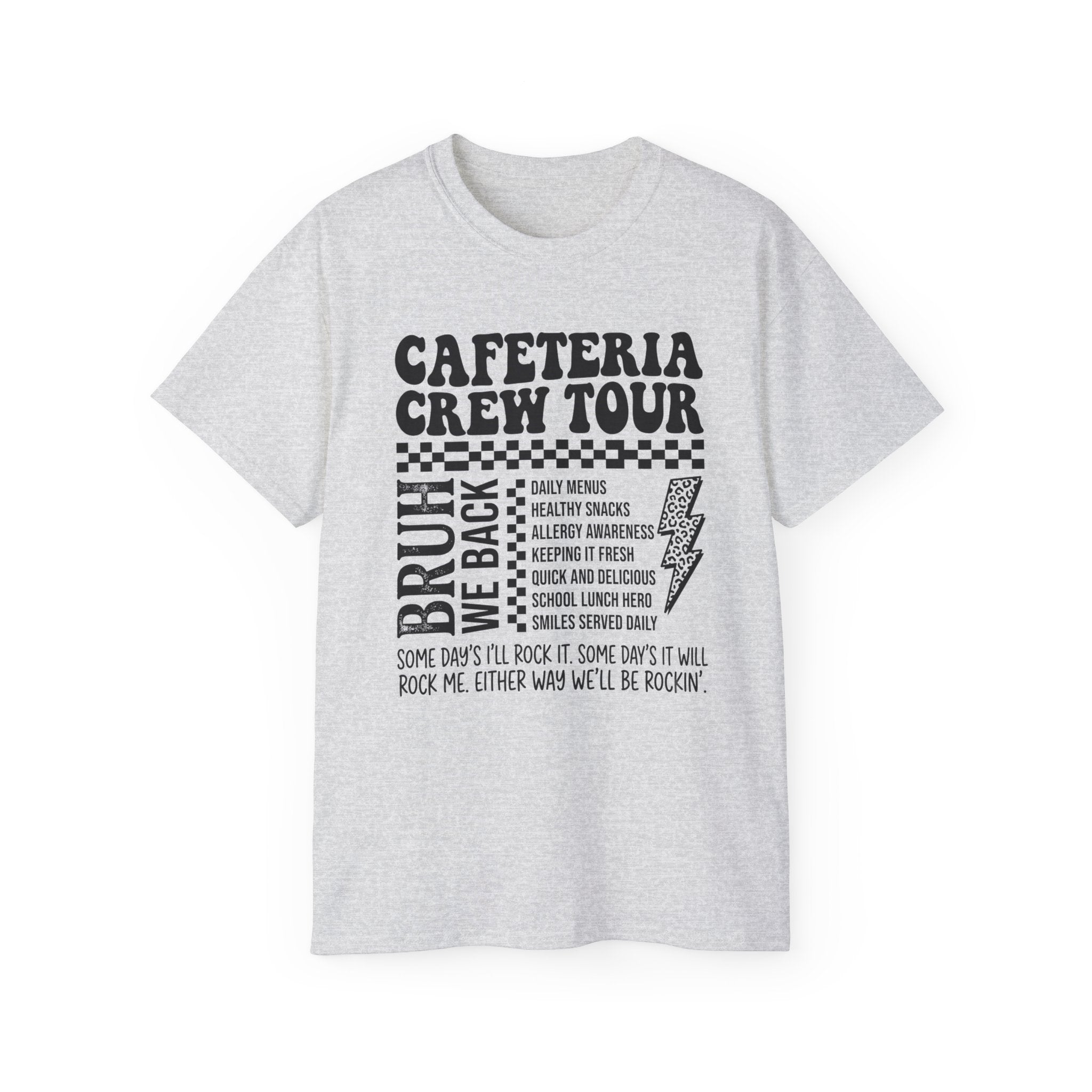 Cafeteria Crew Tour T‑Shirt — School Lunch Staff Appreciation Tee