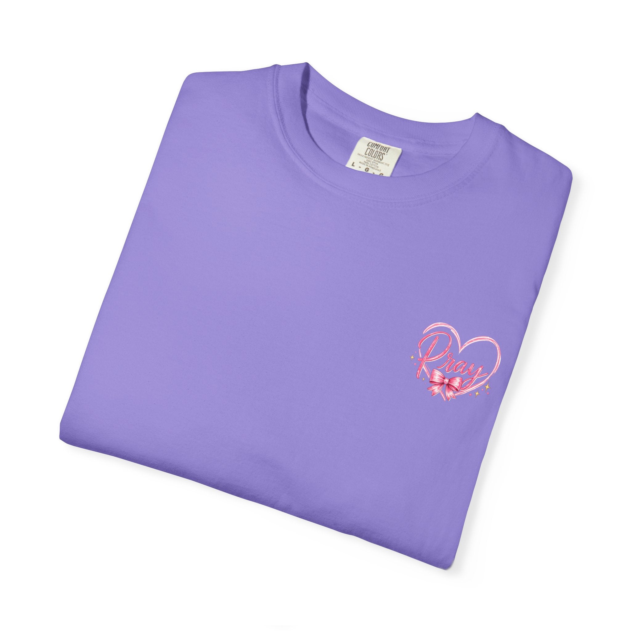 Trust God Always T-Shirt — Faith-Based Inspirational Tee with Pink Ribbon Design