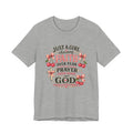 Faith Over Fear Tee — "Just a Girl Choosing Faith, Prayer & God" Christian T‑Shirt