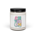 Chosen Soy Candle | Christian Faith Rainbow Mixed-Font Scripture Style