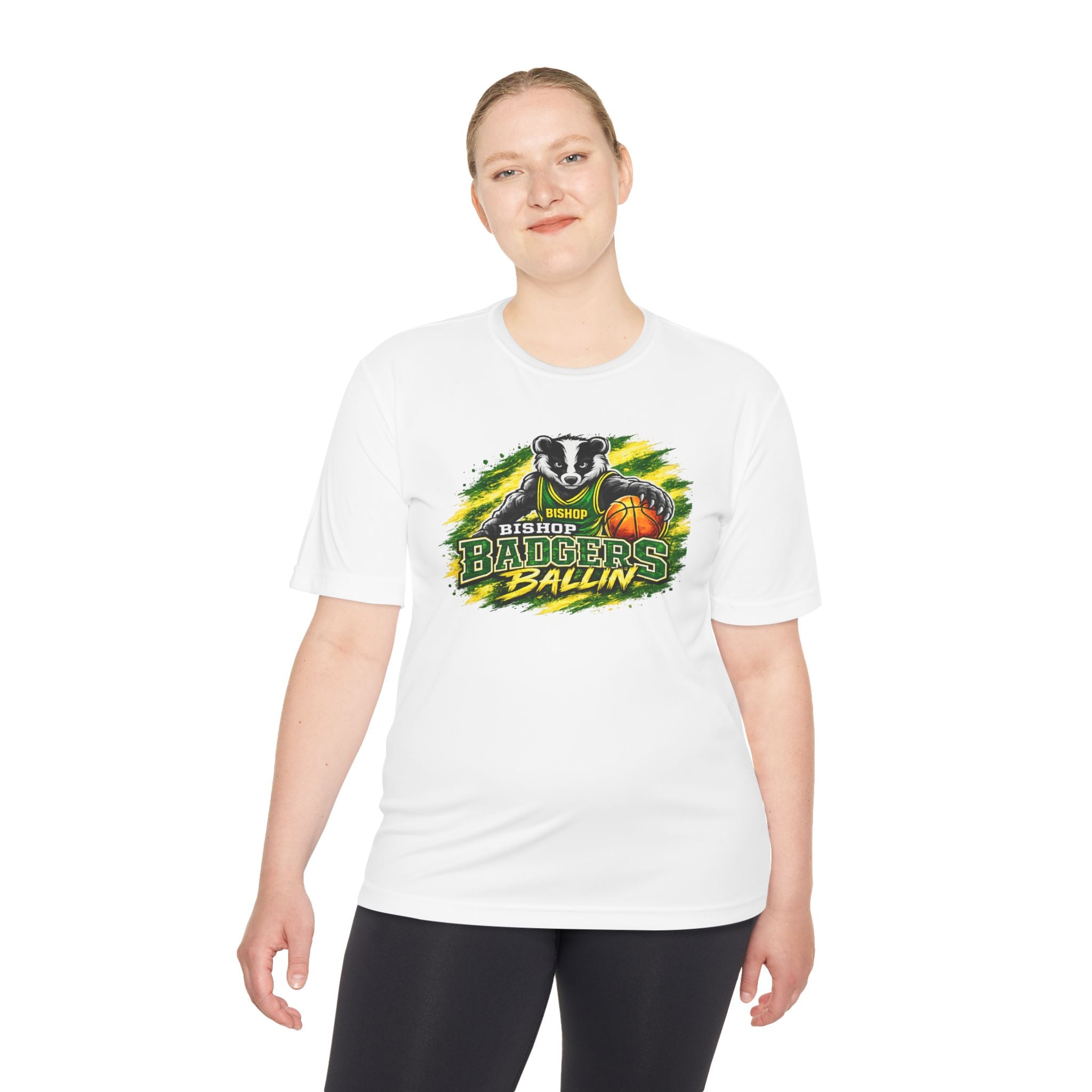 Badgers Ballin' Basketball Tee — Moisture-Wicking Team Sports Shirt