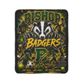 Badgers Sherpa Blanket – Bishop Team Spirit Fleece