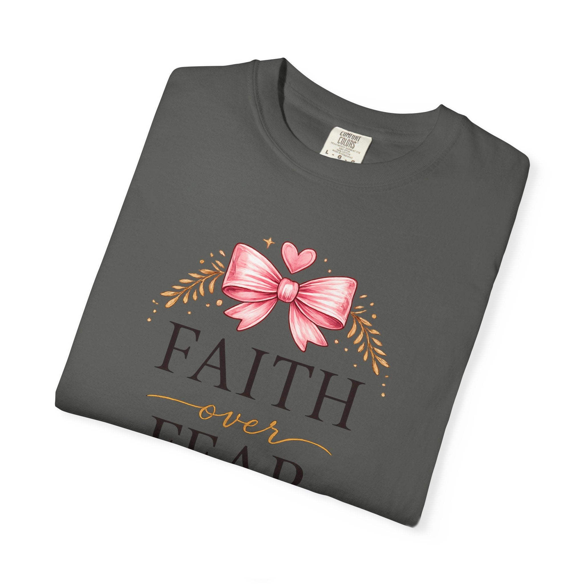 Faith Over Fear T-Shirt — Christian Inspirational Graphic Tee