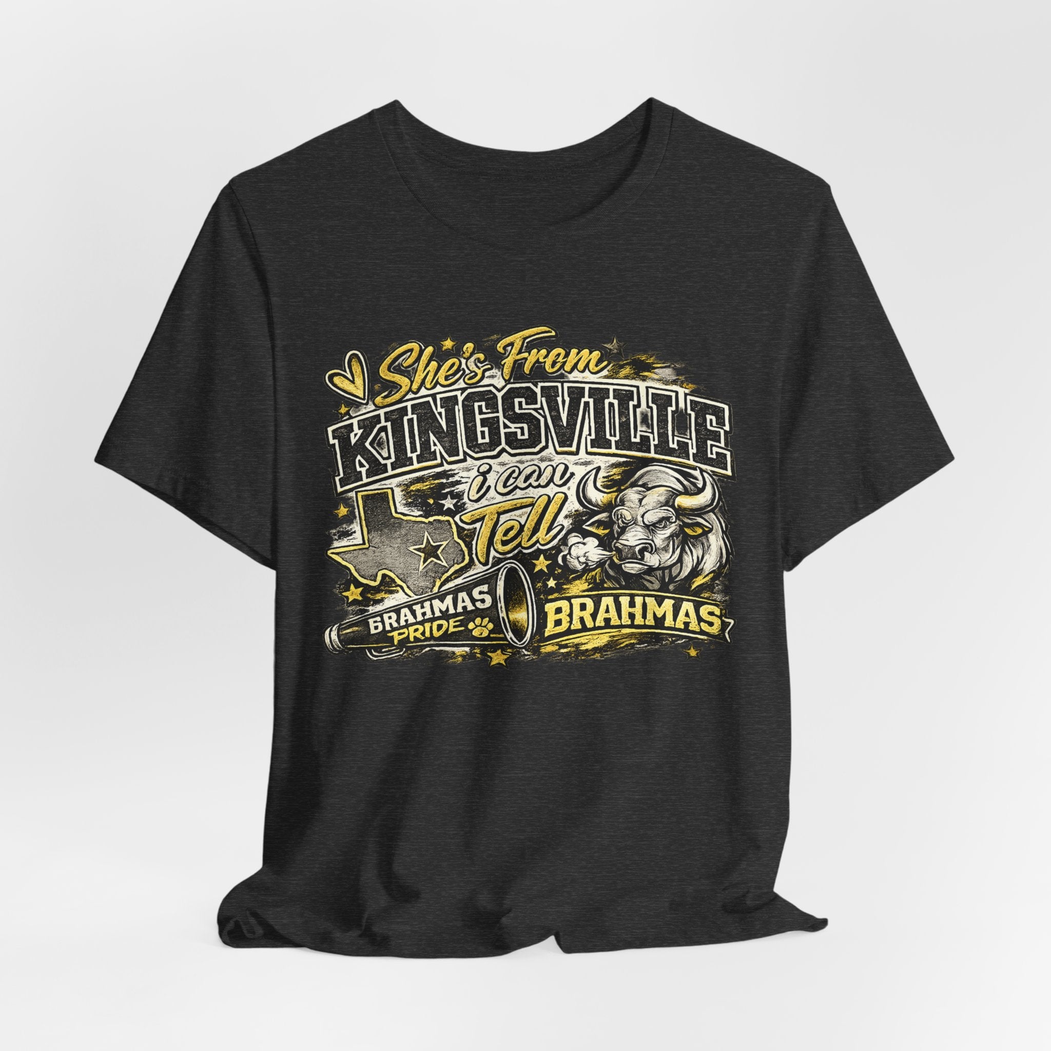 She's From Kingsville I Can Tell T-Shirt – Kingsville Brahmas Pride Tee