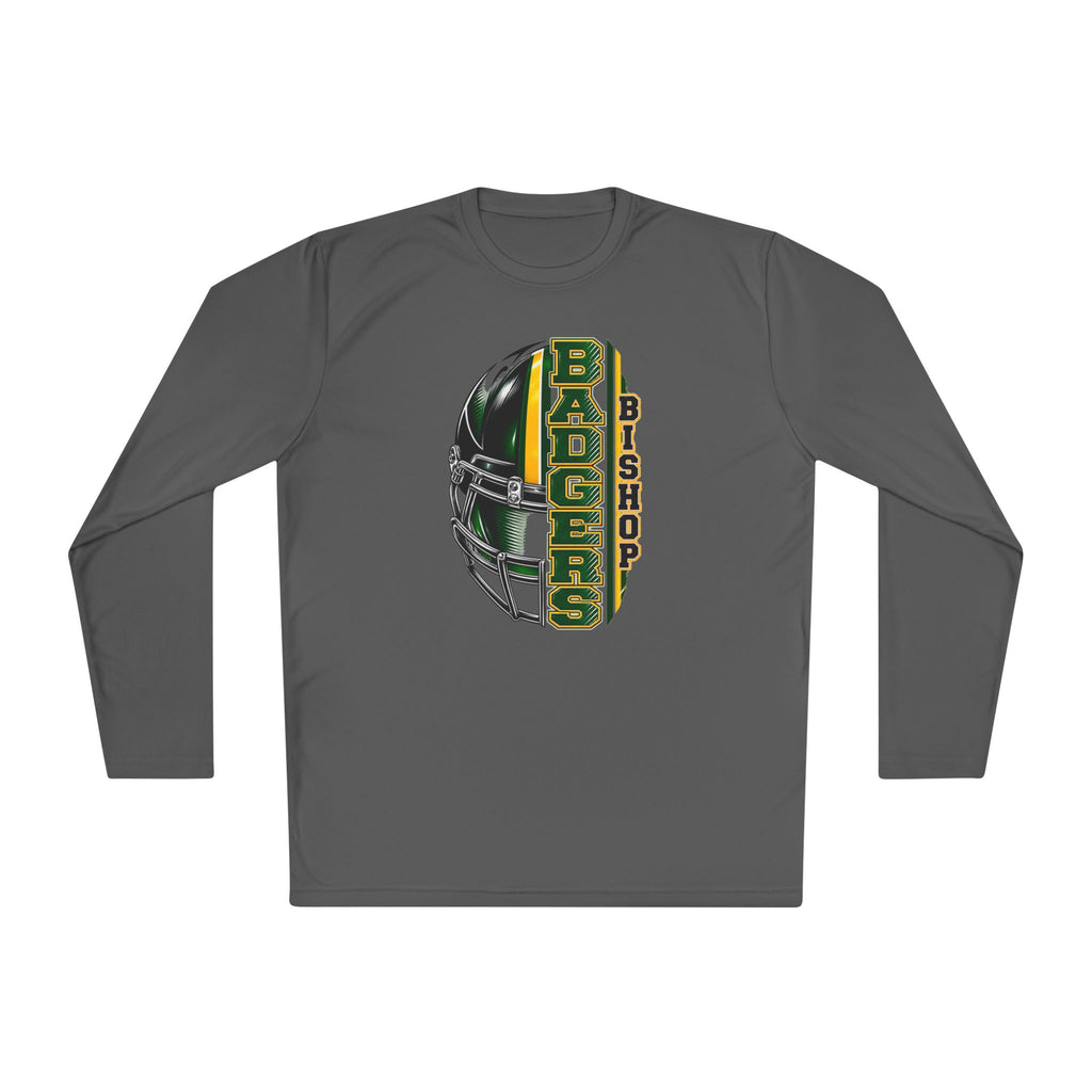 Badgers Bishop Football Helmet Long Sleeve Tee