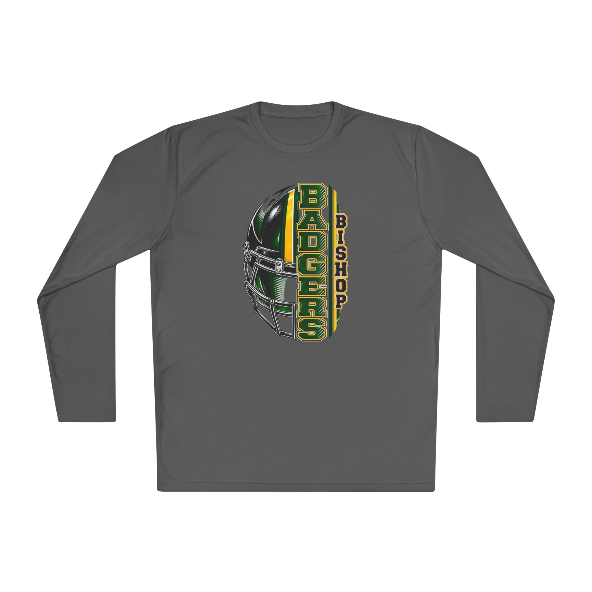 Badgers Bishop Football Helmet Long Sleeve Tee