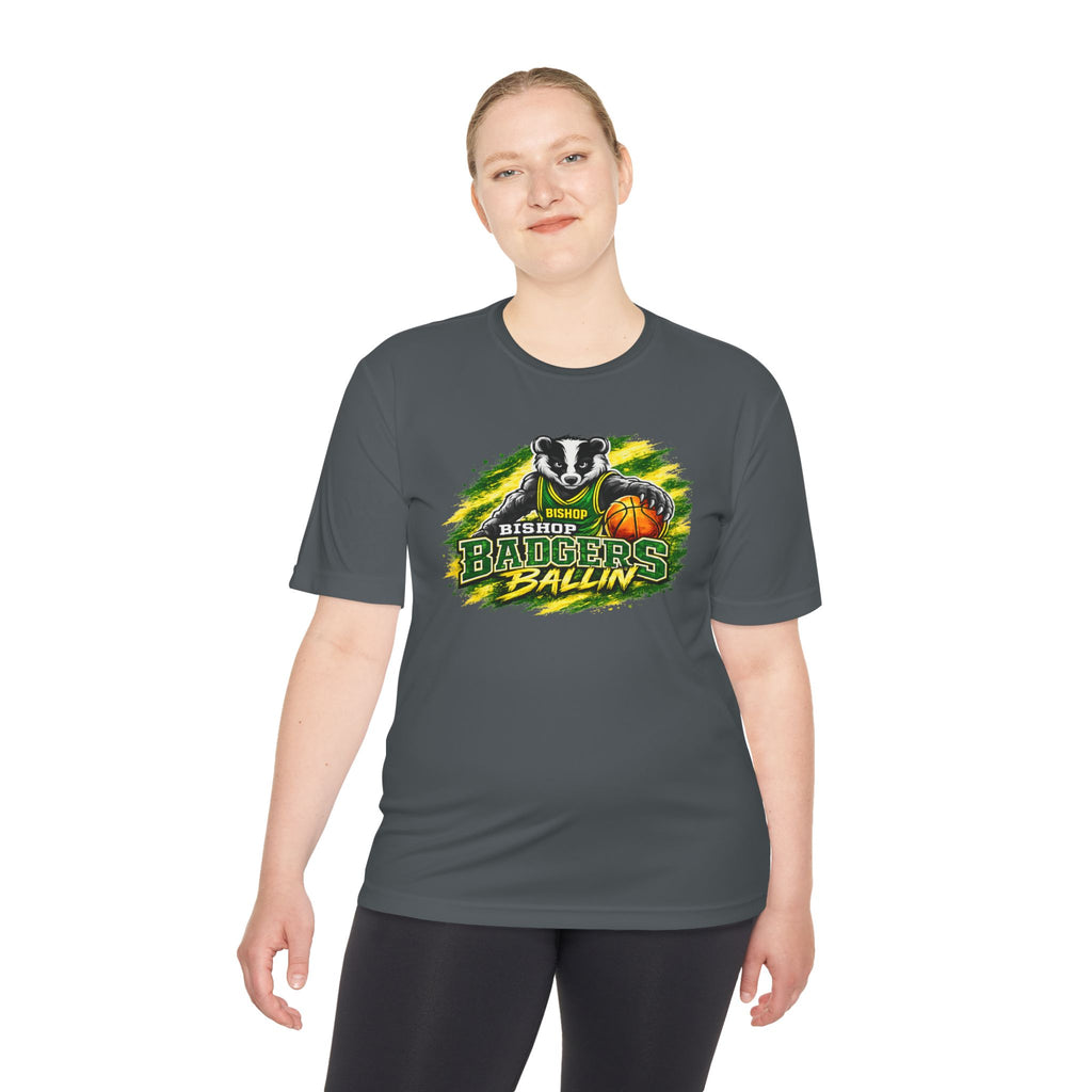 Badgers Ballin' Basketball Tee — Moisture-Wicking Team Sports Shirt