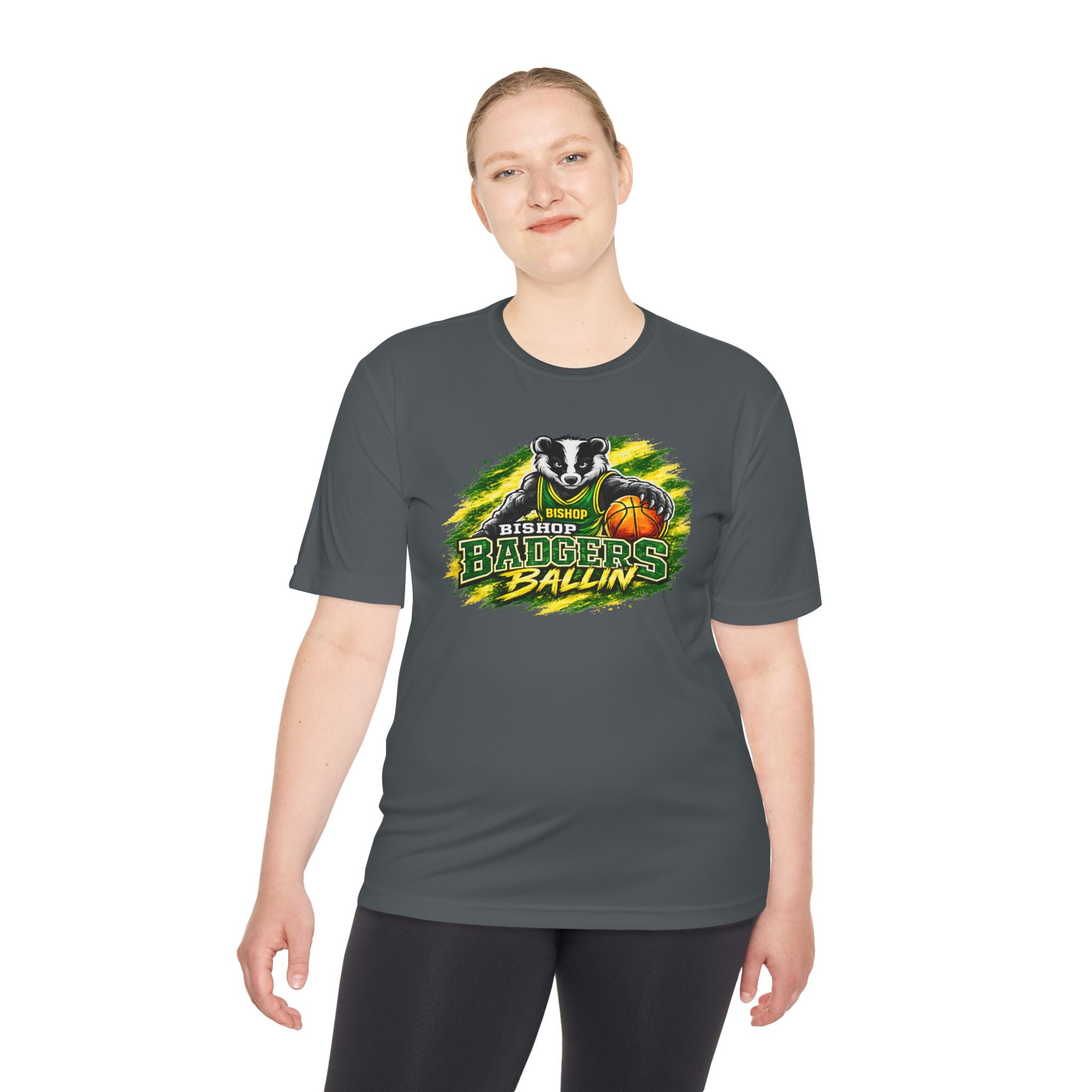 Badgers Ballin' Basketball Tee — Moisture-Wicking Team Sports Shirt