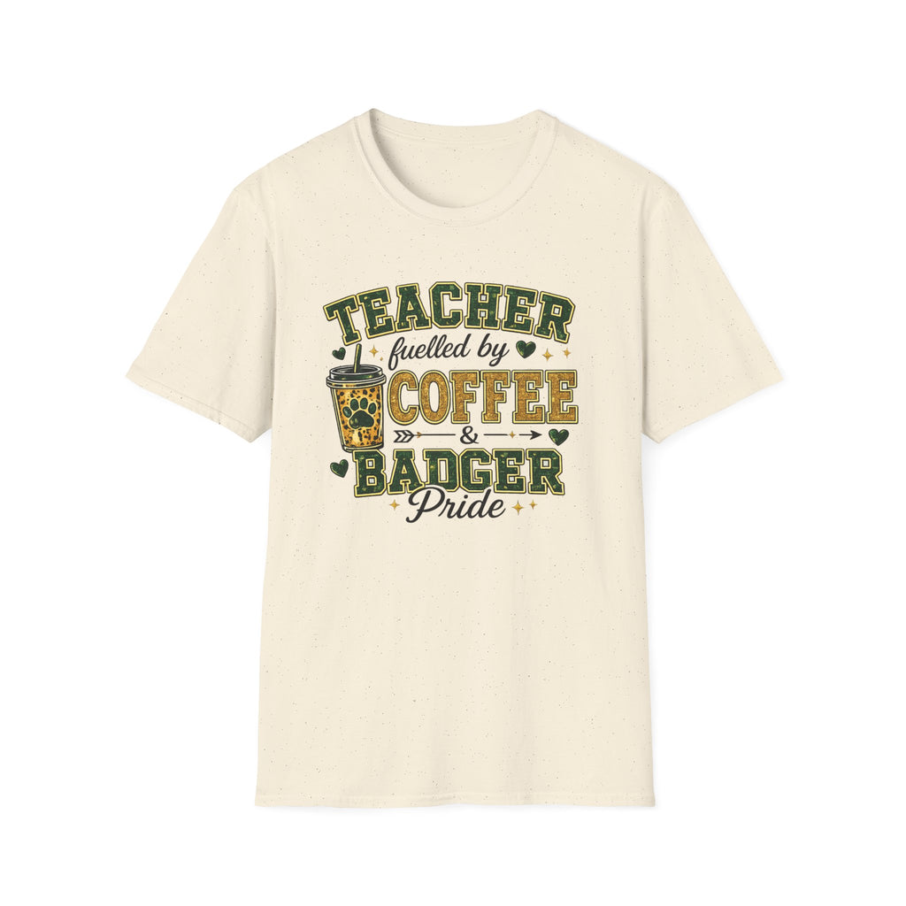 Teacher Fueled by Coffee T‑Shirt