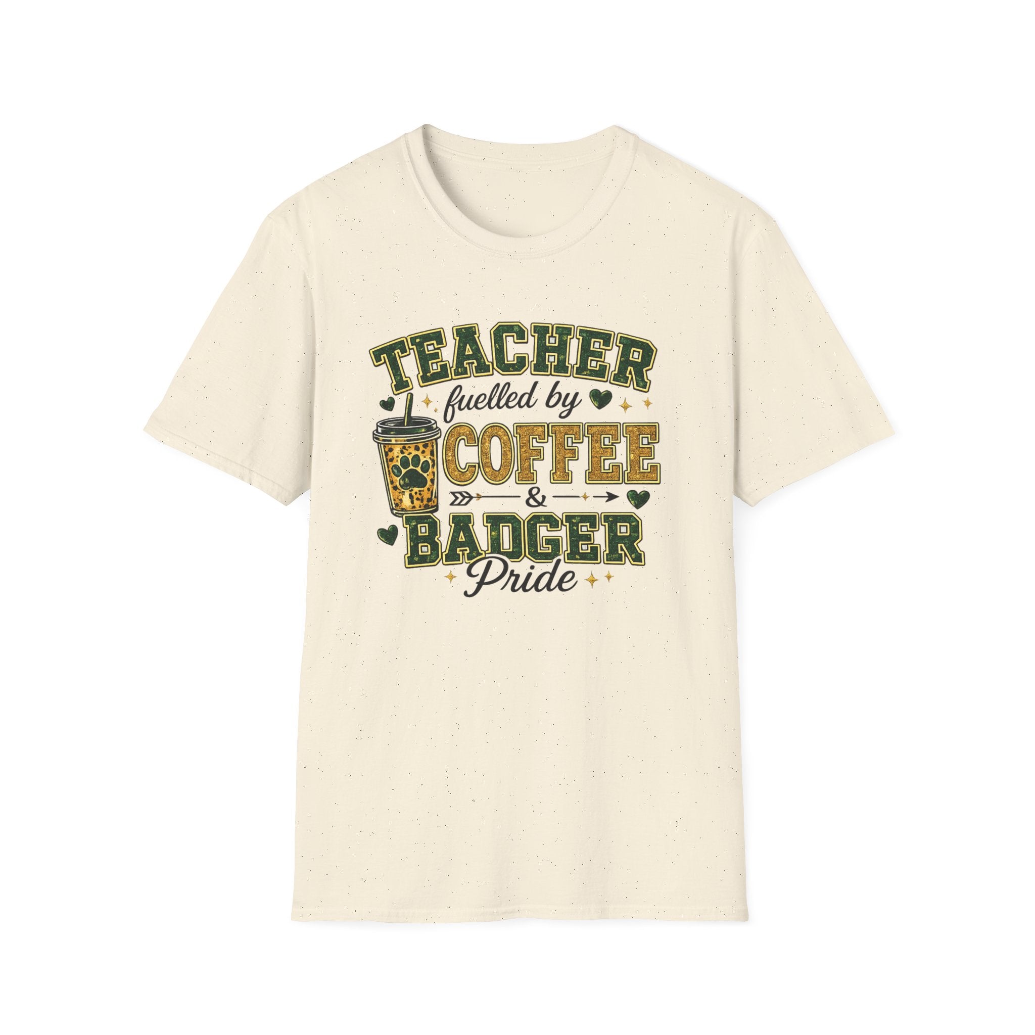 Teacher Fueled by Coffee T‑Shirt