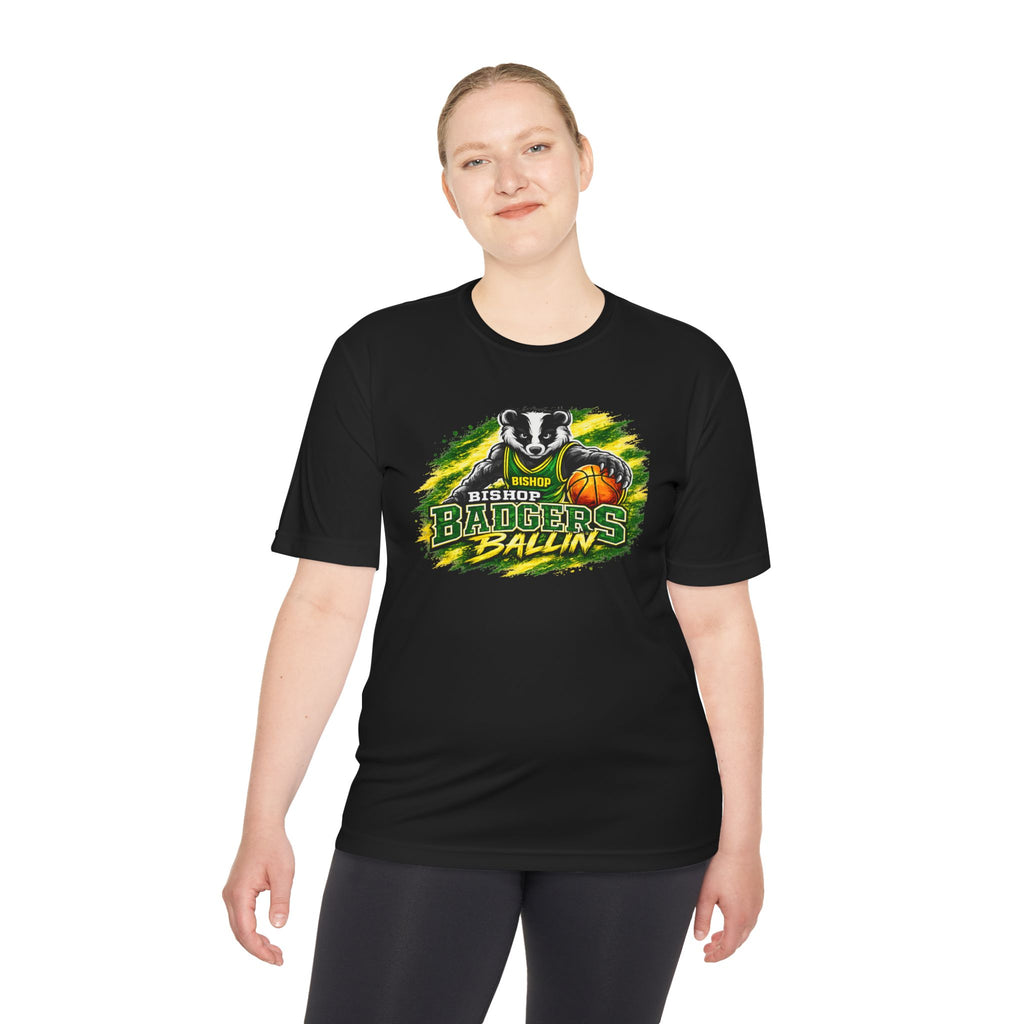 Badgers Ballin' Basketball Tee — Moisture-Wicking Team Sports Shirt