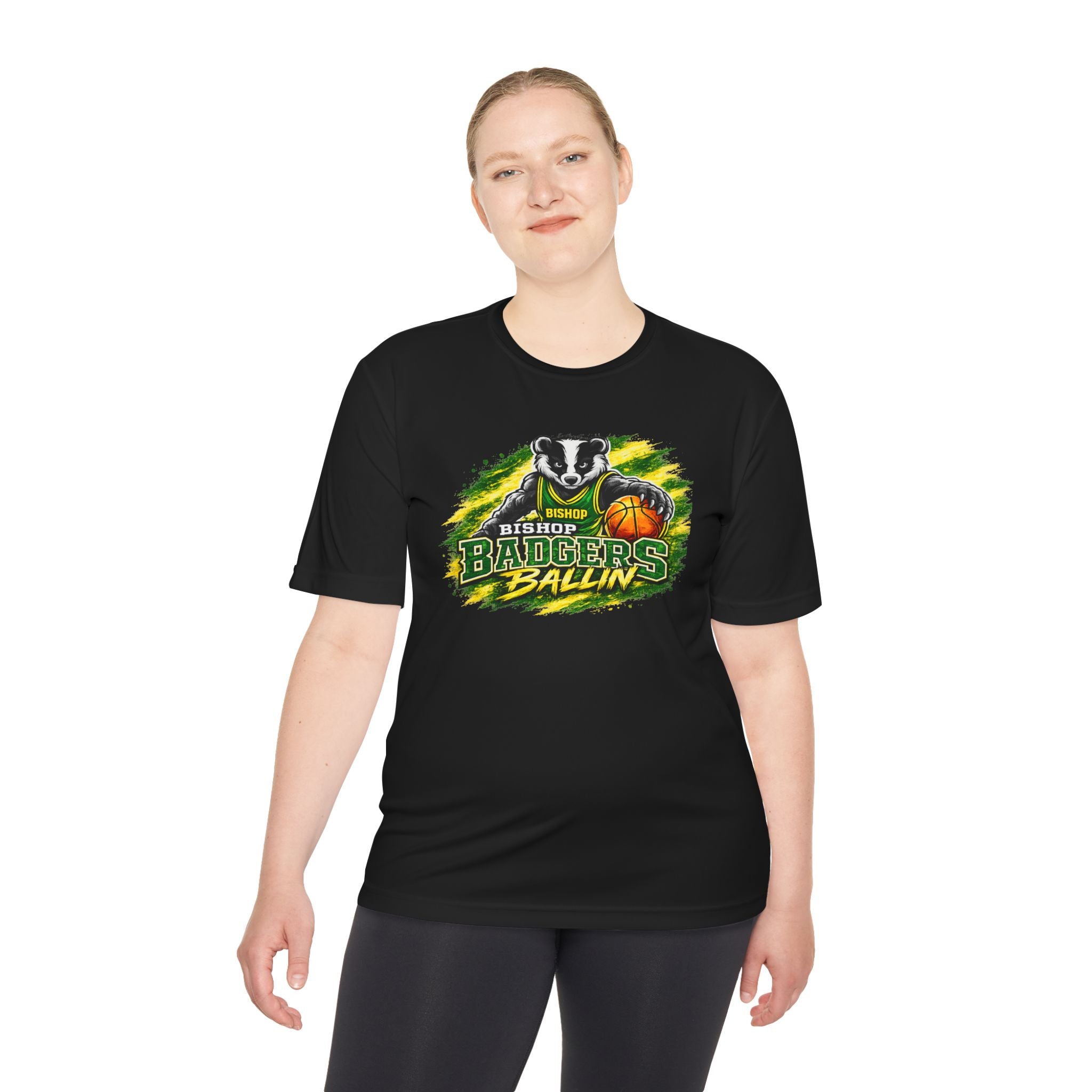Badgers Ballin' Basketball Tee — Moisture-Wicking Team Sports Shirt