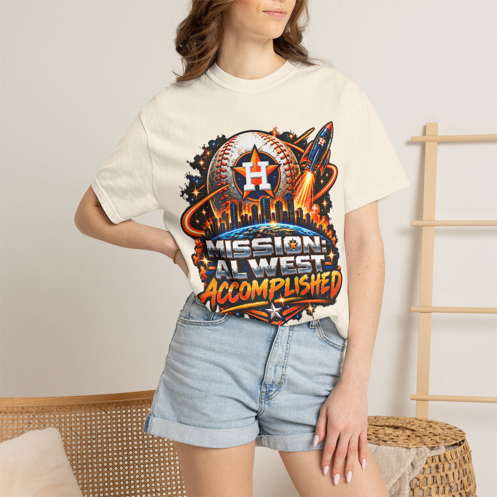 Houston Astros "Mission: AL West Accomplished" T-Shirt
