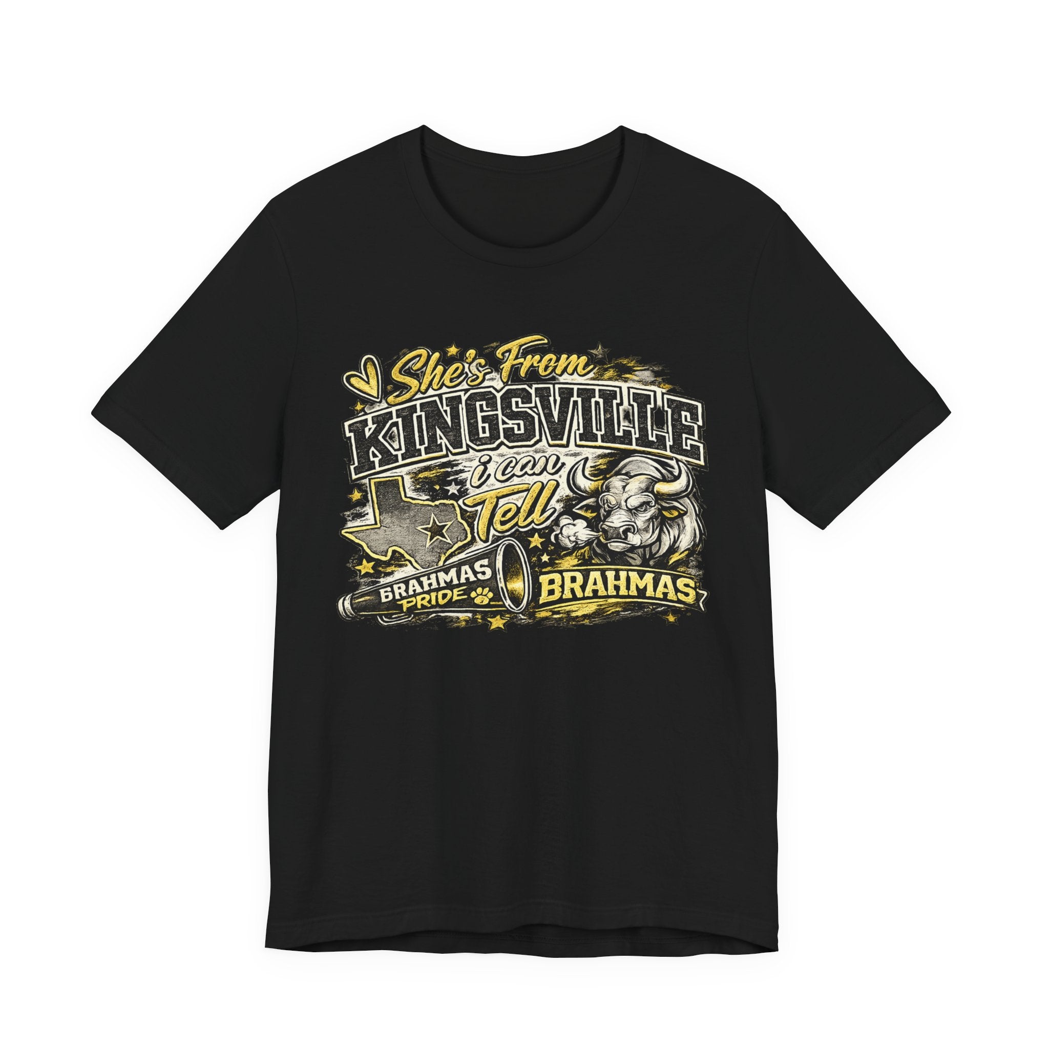 She's From Kingsville I Can Tell T-Shirt – Kingsville Brahmas Pride Tee