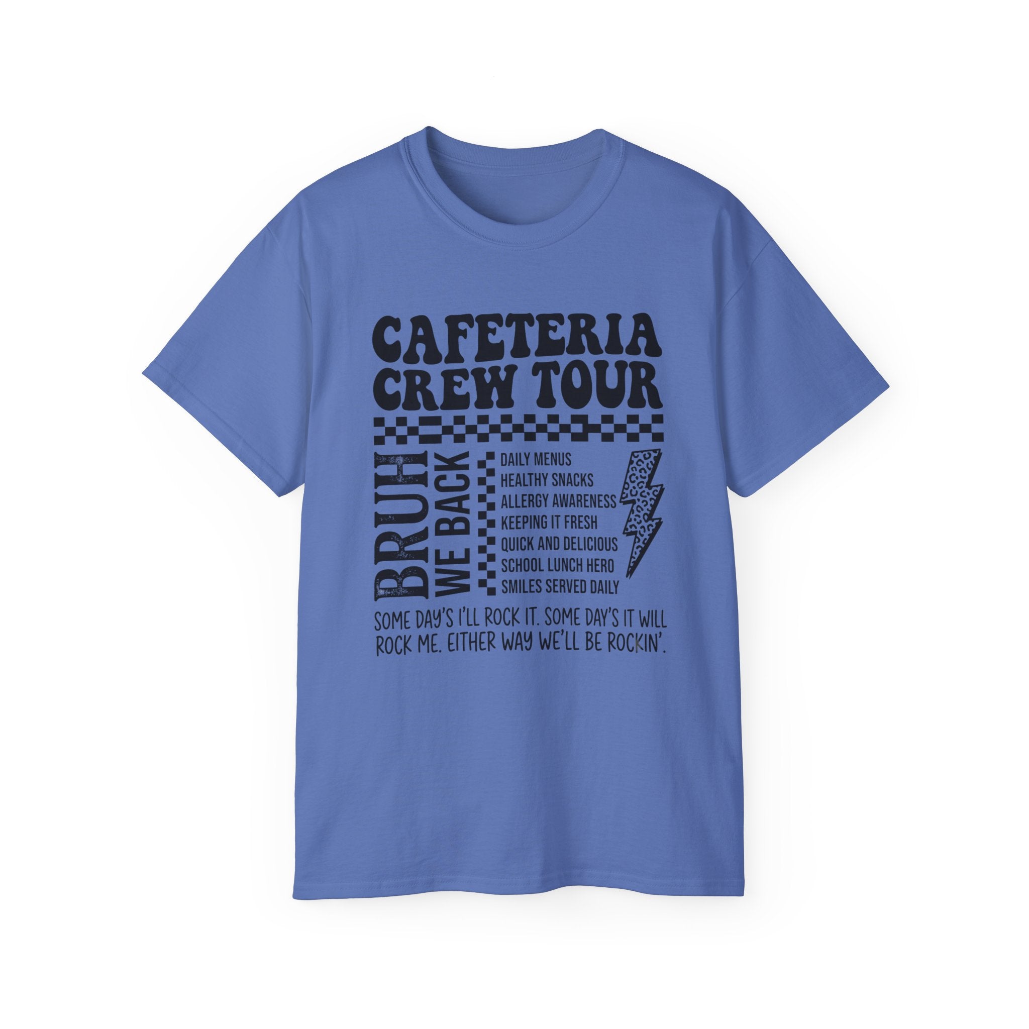 Cafeteria Crew Tour T‑Shirt — School Lunch Staff Appreciation Tee