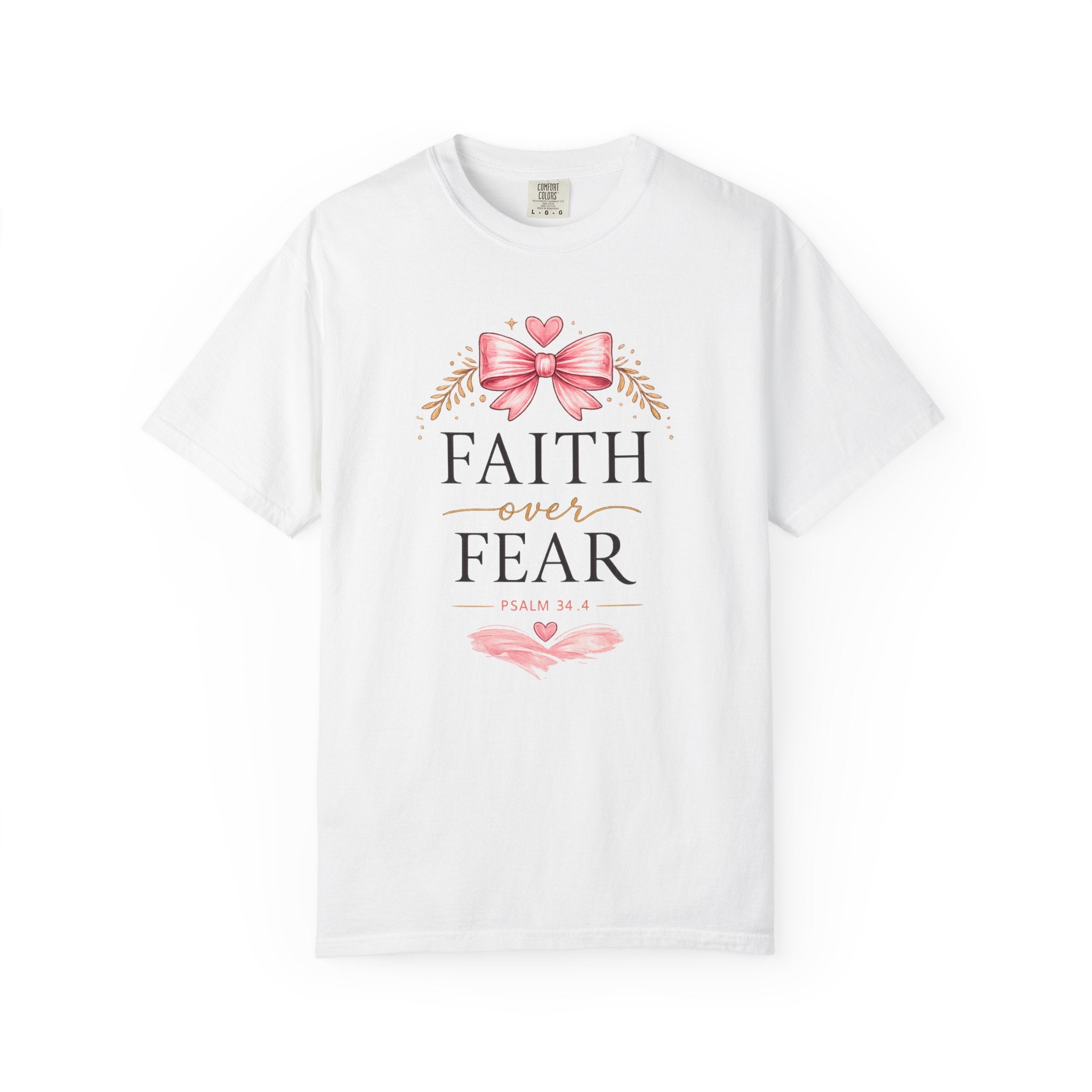 Faith Over Fear T-Shirt — Christian Inspirational Graphic Tee