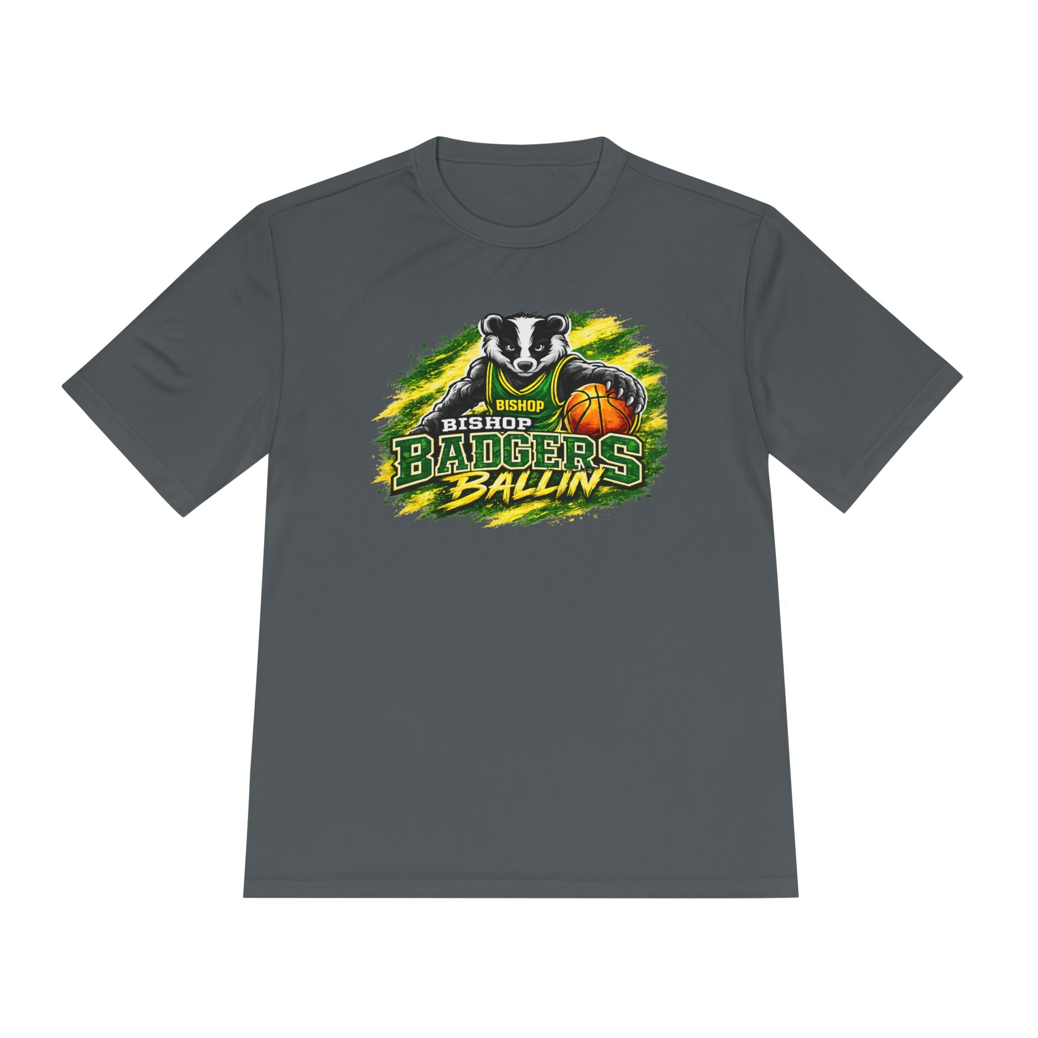 Badgers Ballin' Basketball Tee — Moisture-Wicking Team Sports Shirt
