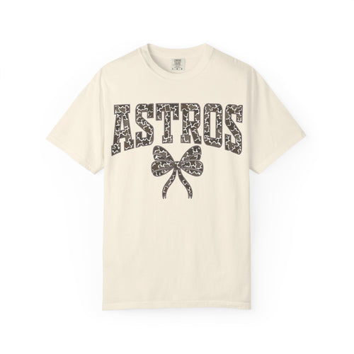 Astros Floral Bow T-Shirt