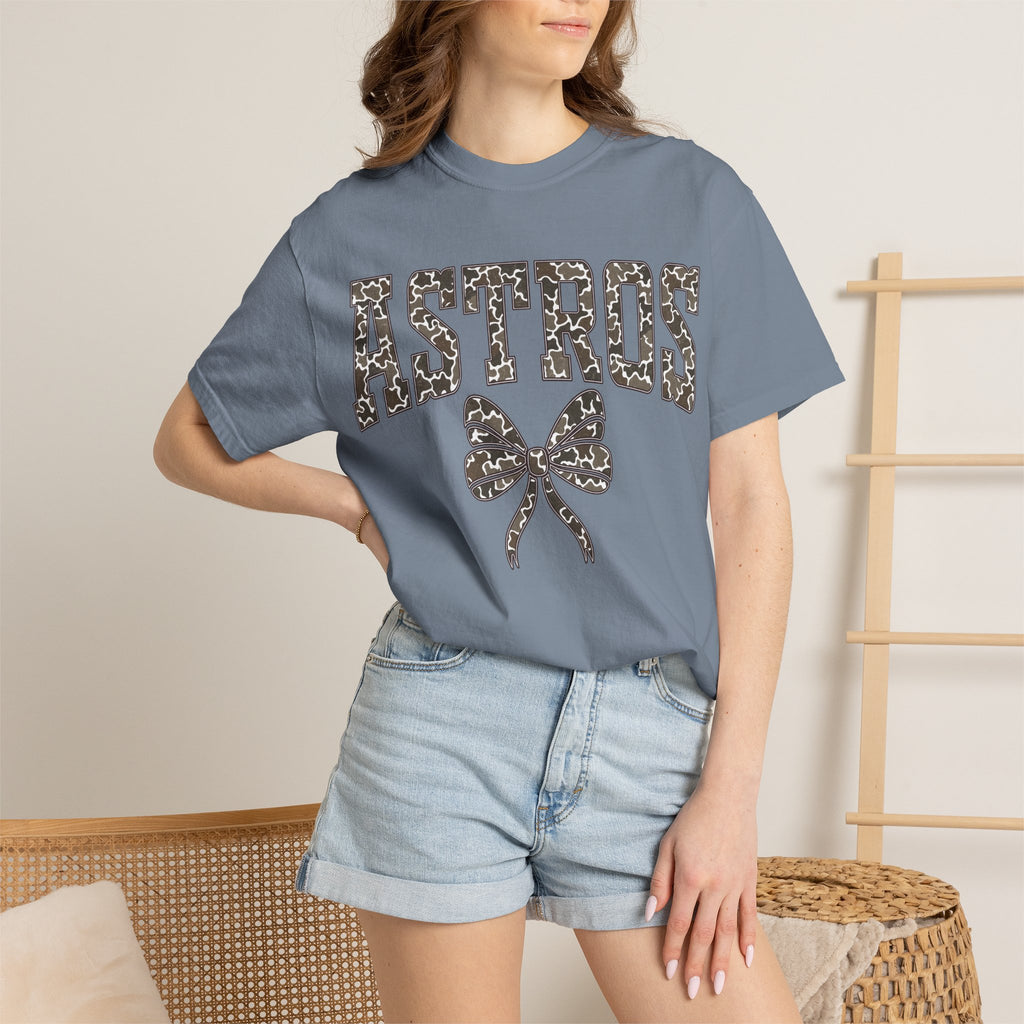 Astros Floral Bow T-Shirt