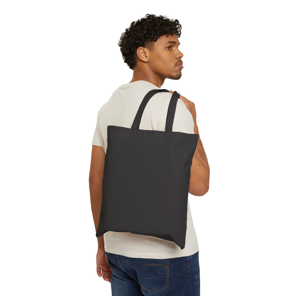 Polka Dot Retro Script 'Jesus Loves You' Tote | Canvas Tote