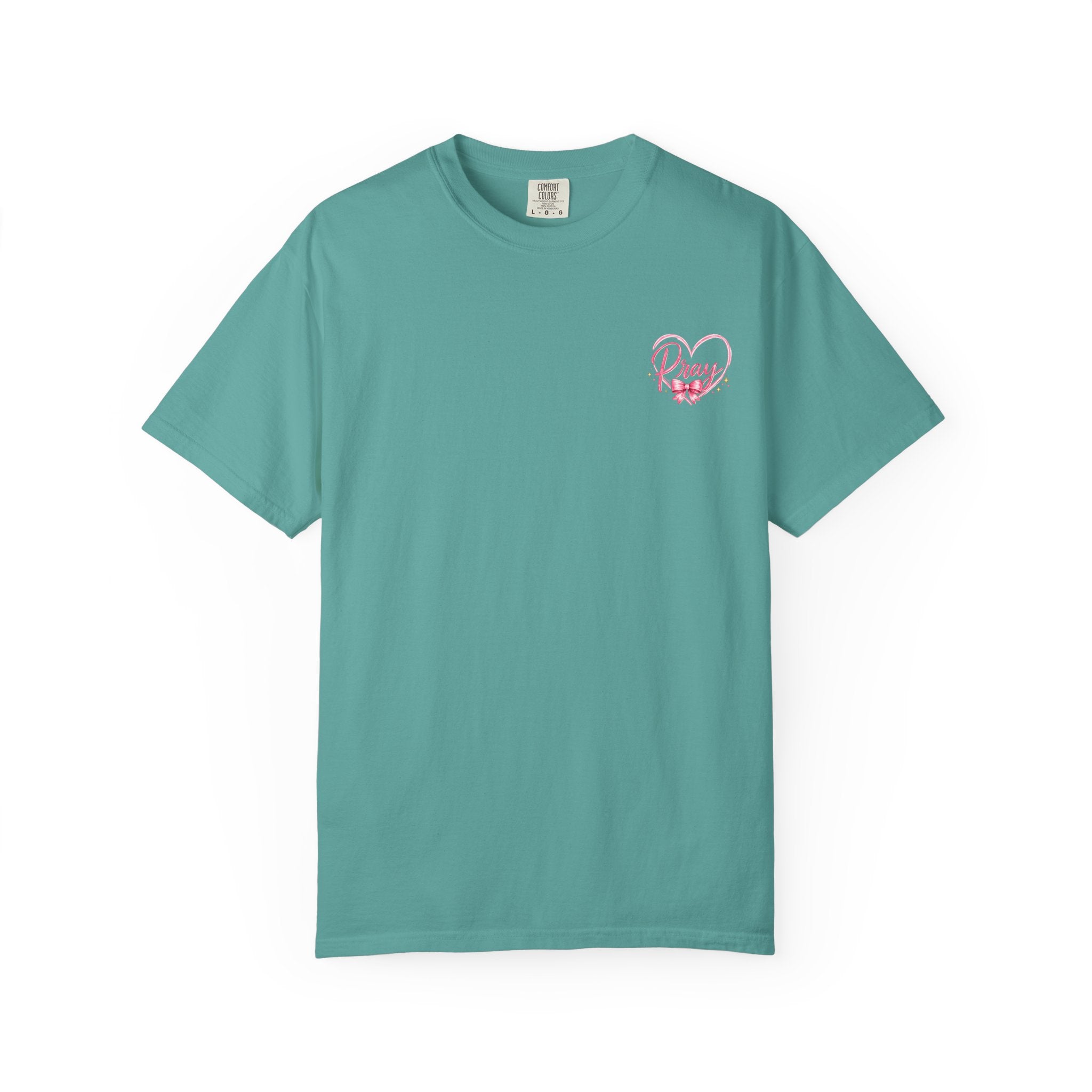 Trust God Always T-Shirt — Faith-Based Inspirational Tee with Pink Ribbon Design