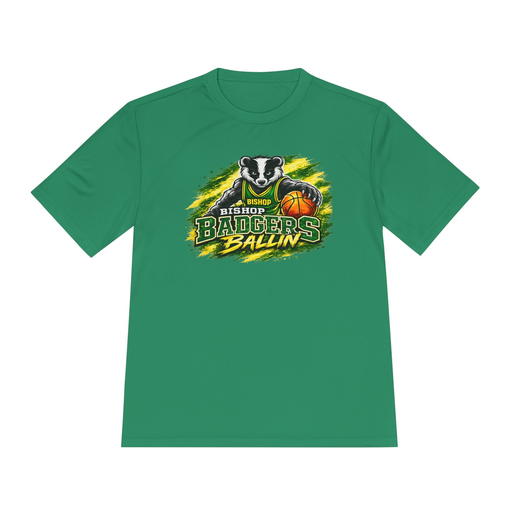Badgers Ballin' Basketball Tee — Moisture-Wicking Team Sports Shirt