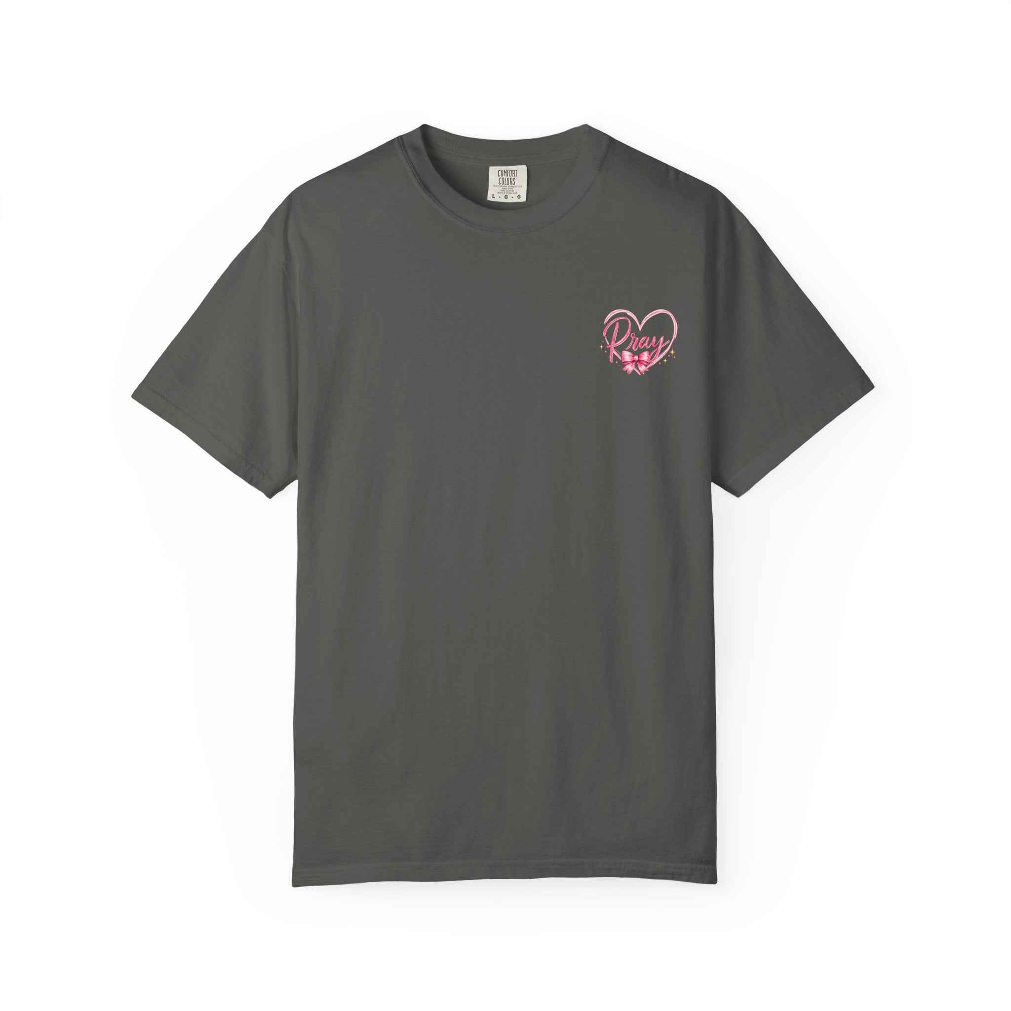 Trust God Always T-Shirt — Faith-Based Inspirational Tee with Pink Ribbon Design