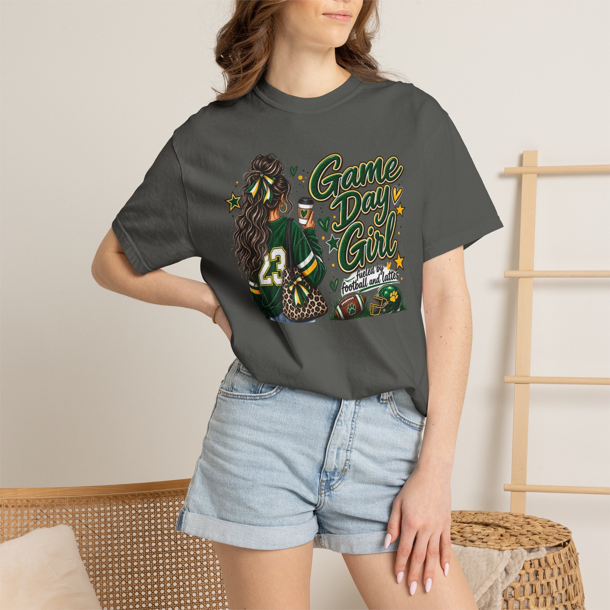 Game Day Girl T-Shirt — Football Mom/Player Cheer Tee