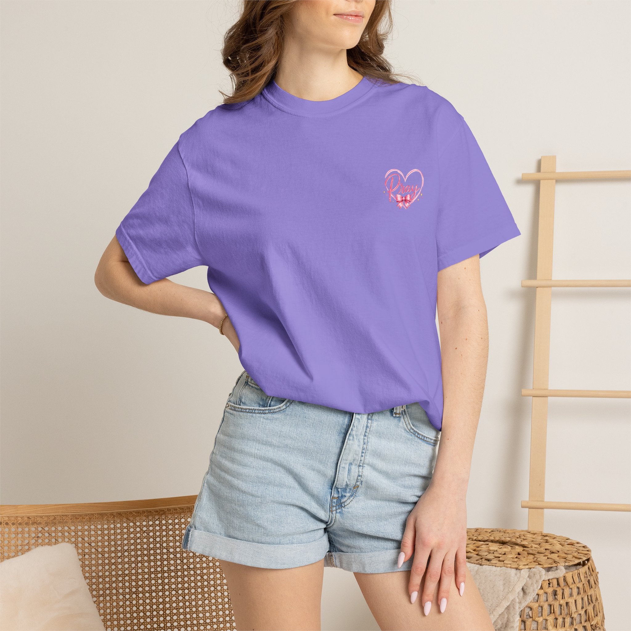 Trust God Always T-Shirt — Faith-Based Inspirational Tee with Pink Ribbon Design