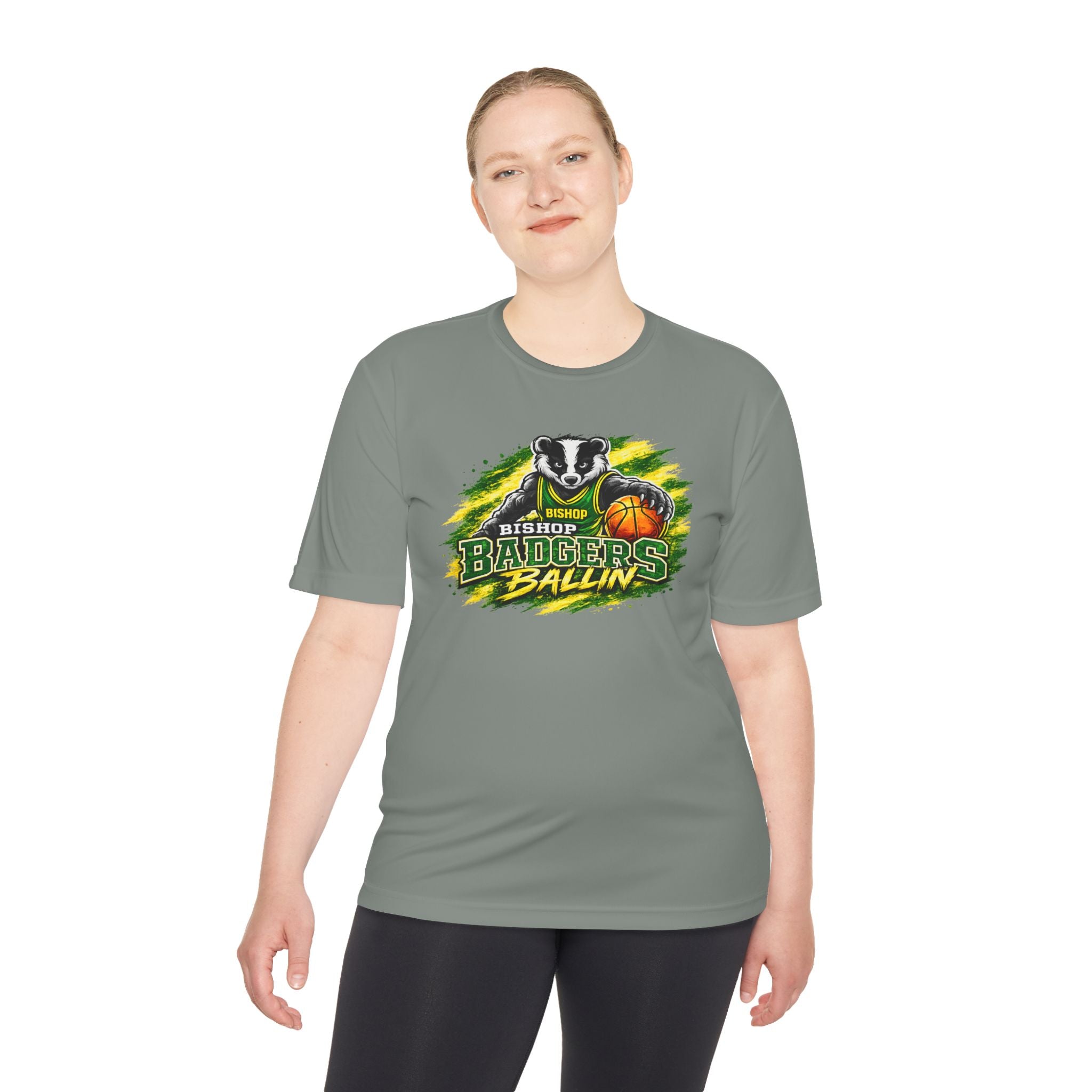 Badgers Ballin' Basketball Tee — Moisture-Wicking Team Sports Shirt