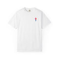 Christian Cross T-Shirt — “The Battle Is Not Yours, It’s the Lord’s” Scripture Tee