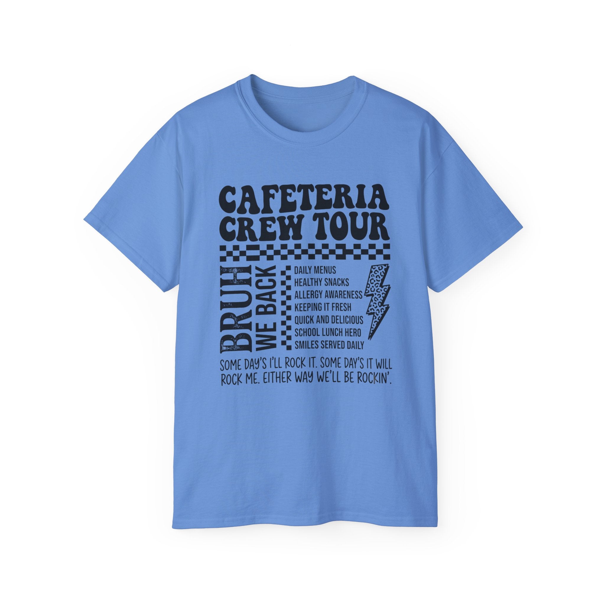 Cafeteria Crew Tour T‑Shirt — School Lunch Staff Appreciation Tee