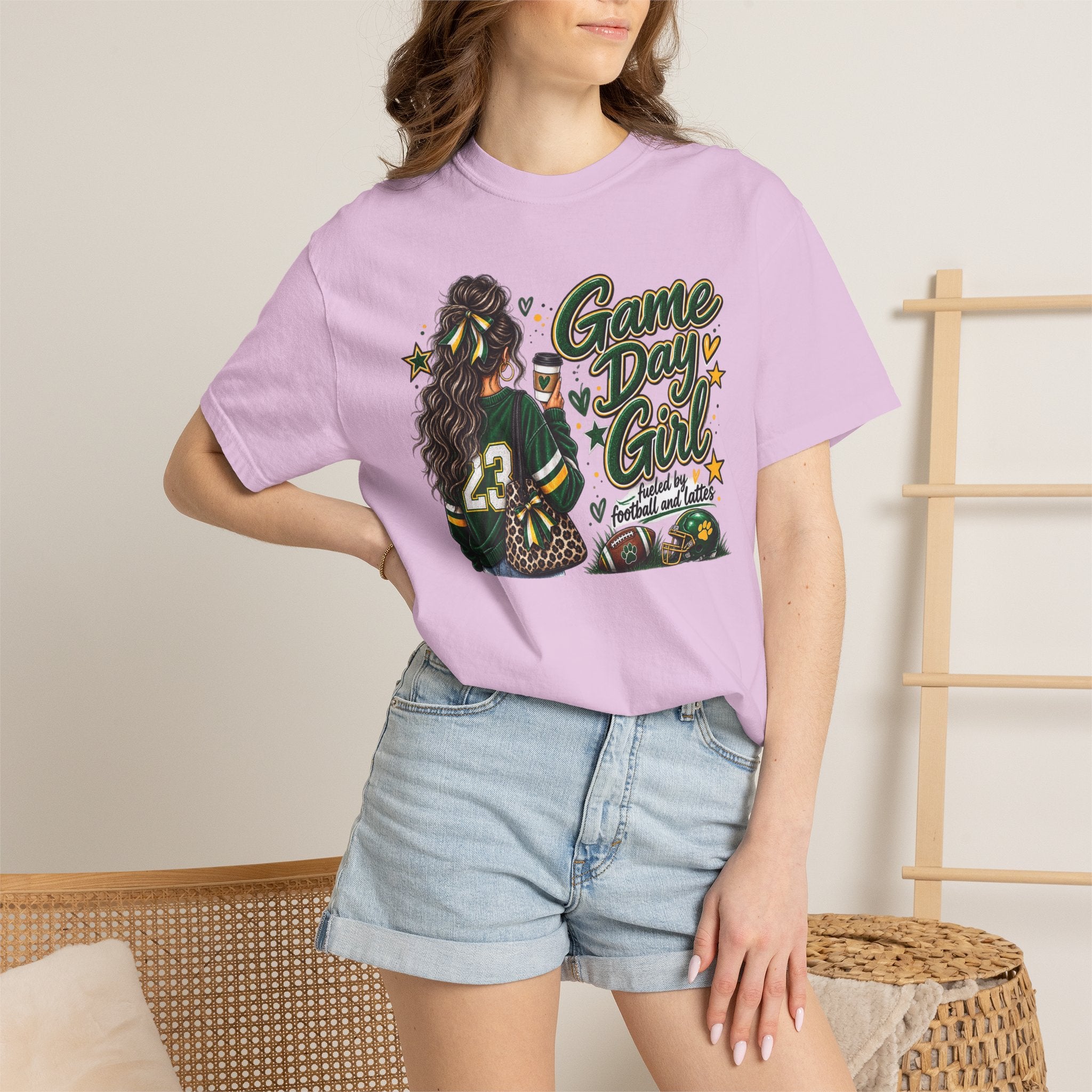 Game Day Girl T-Shirt — Football Mom/Player Cheer Tee