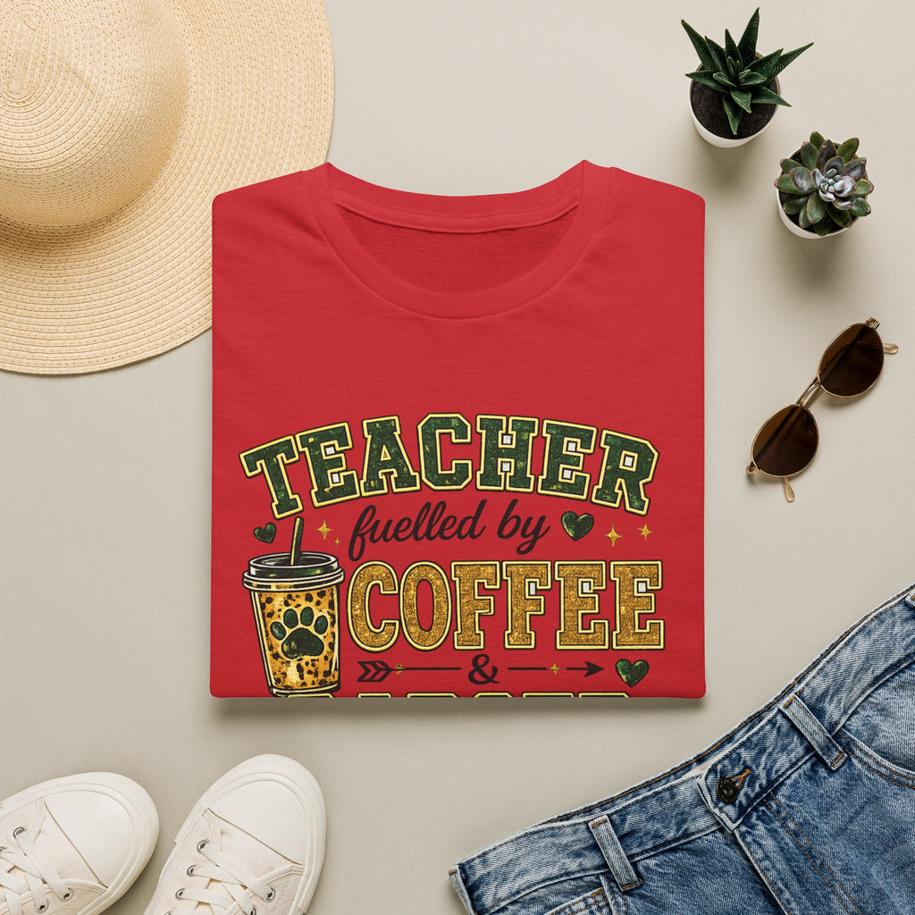 Teacher Fueled by Coffee T‑Shirt